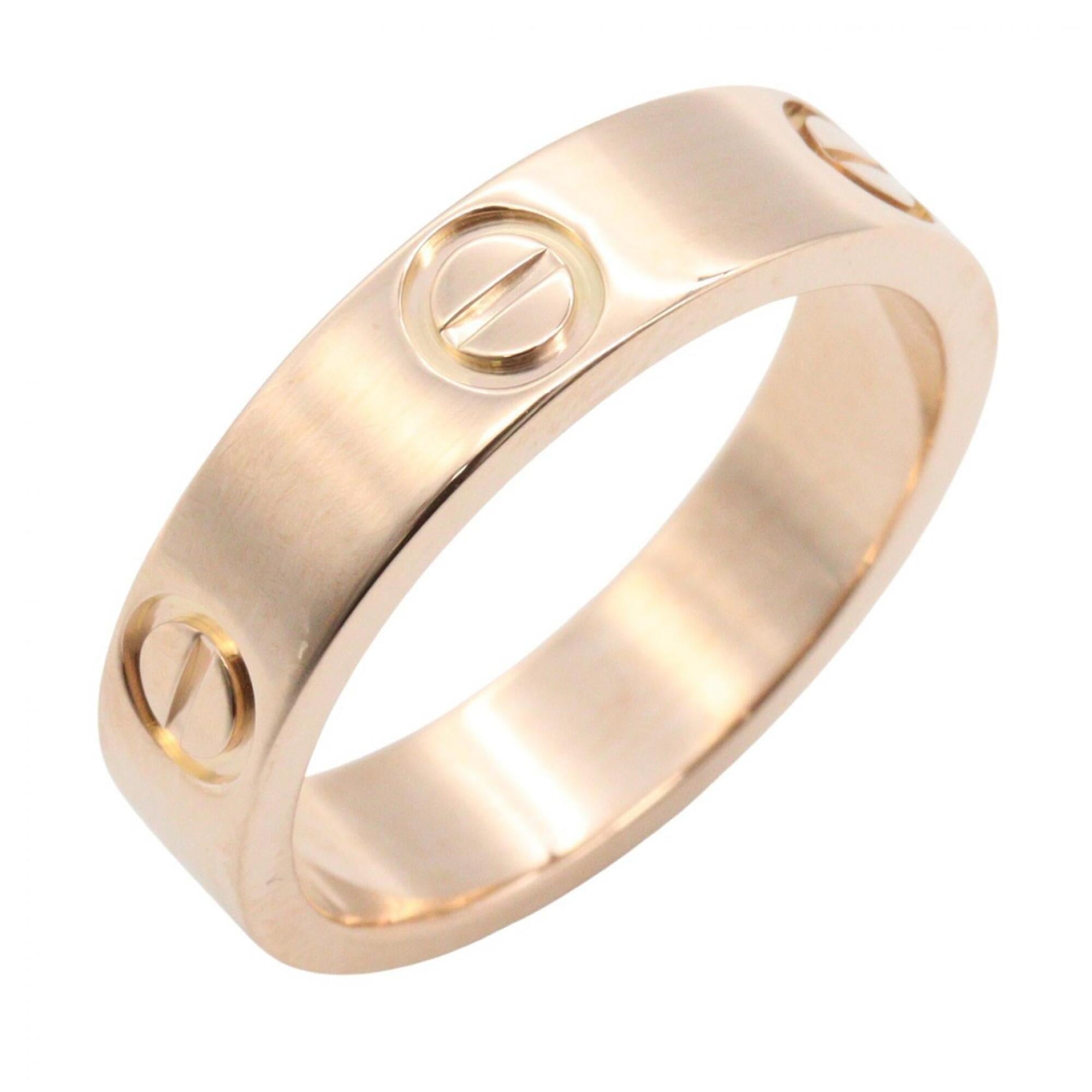 Cartier Gold Pink Gold (18K) Band Ring (Pre-Owned)