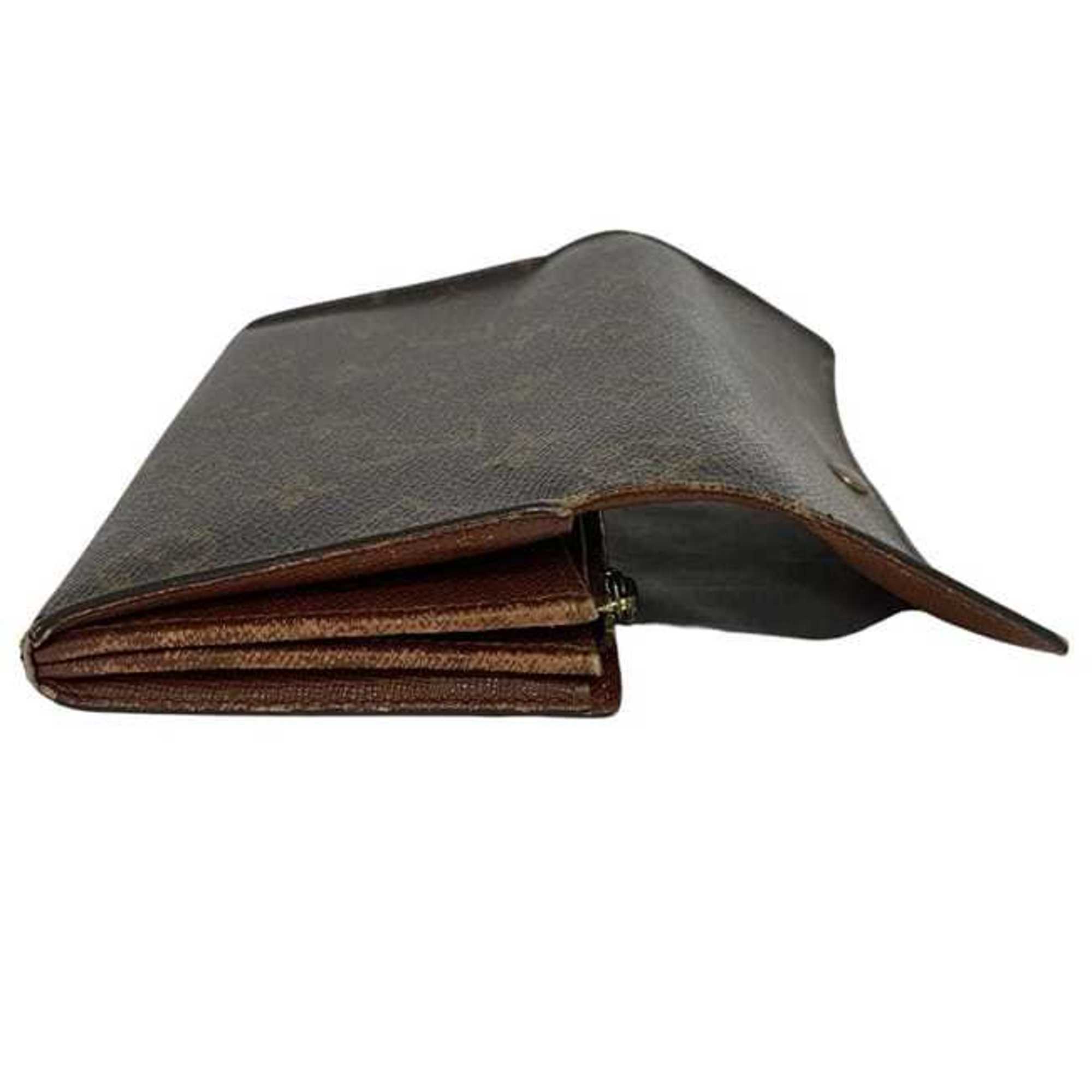 Louis Vuitton Brown Monogram Monogram Long Wallet (Bi-Fold) (Pre-Owned)