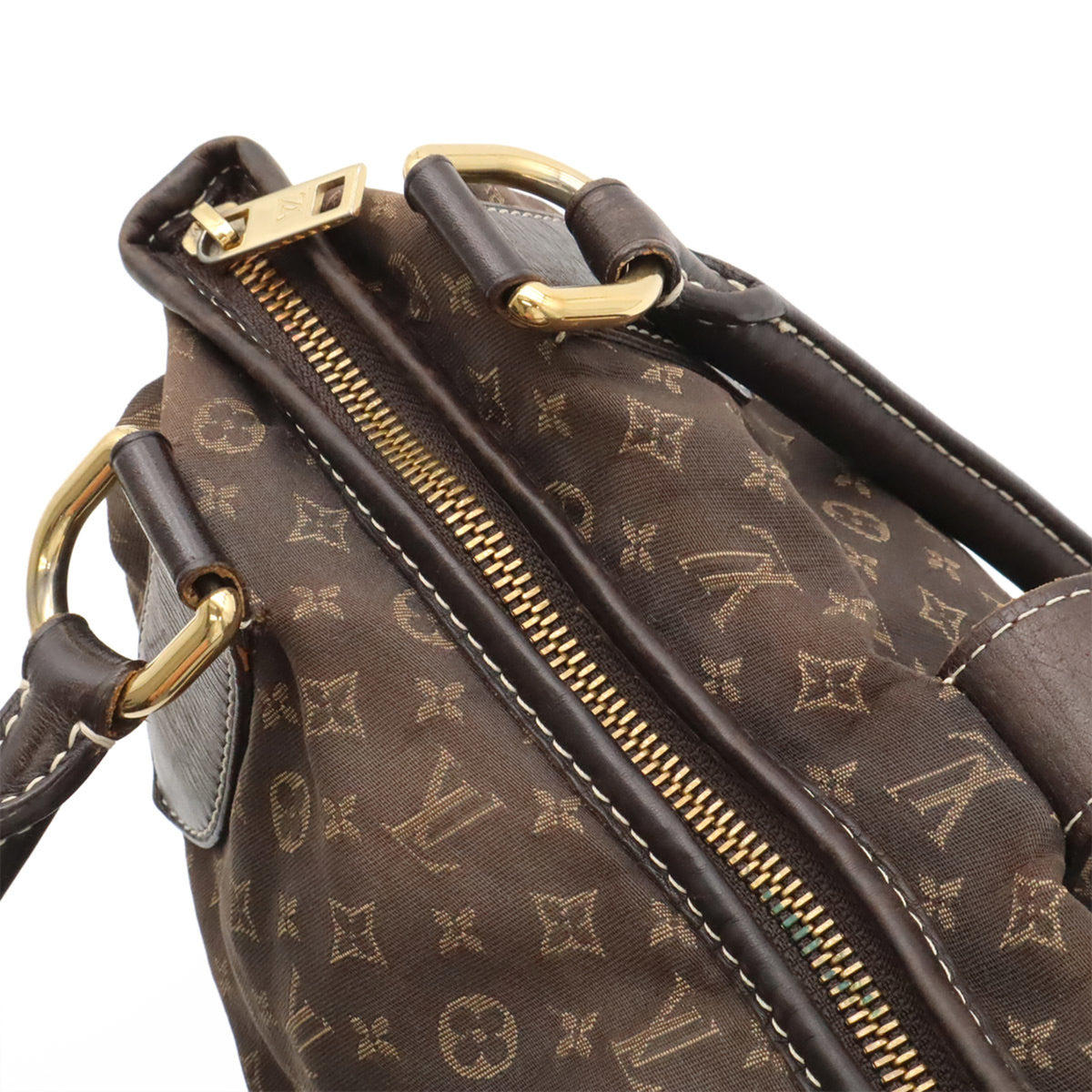Louis Vuitton Brown Fusain Monogram Idylle Shoulder Bag Tote Bag (Pre-Owned)