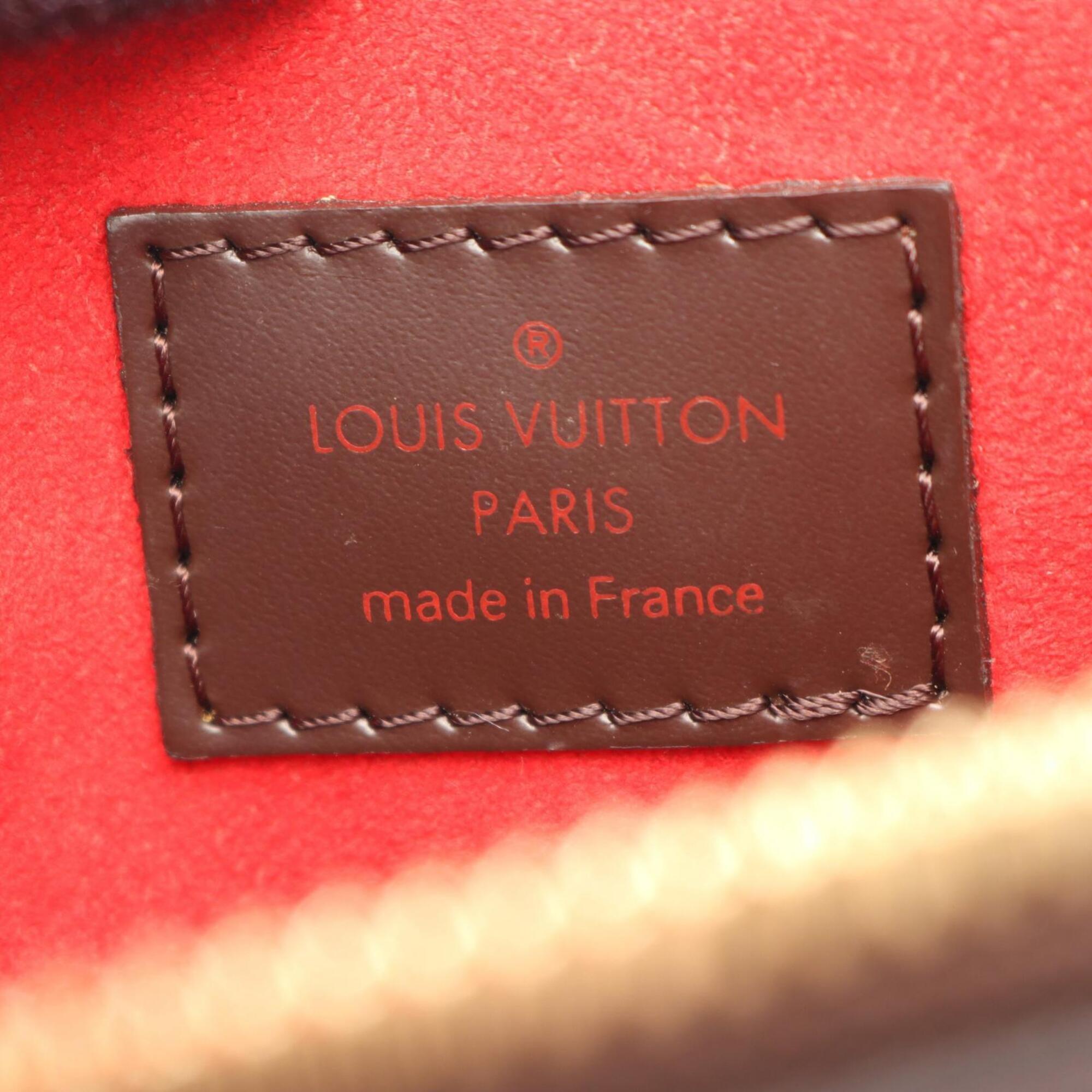 Louis Vuitton Brown Coated Canvas Leather Handbag (Pre-Owned)
