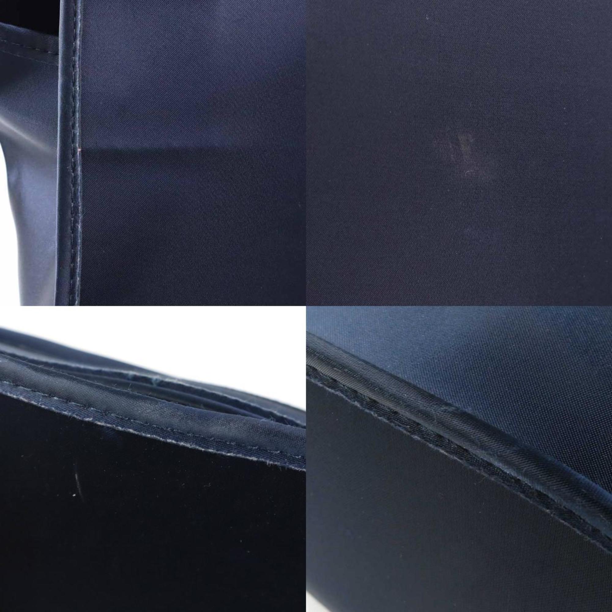 Hermes Navy Nylon Backpack (Pre-Owned)