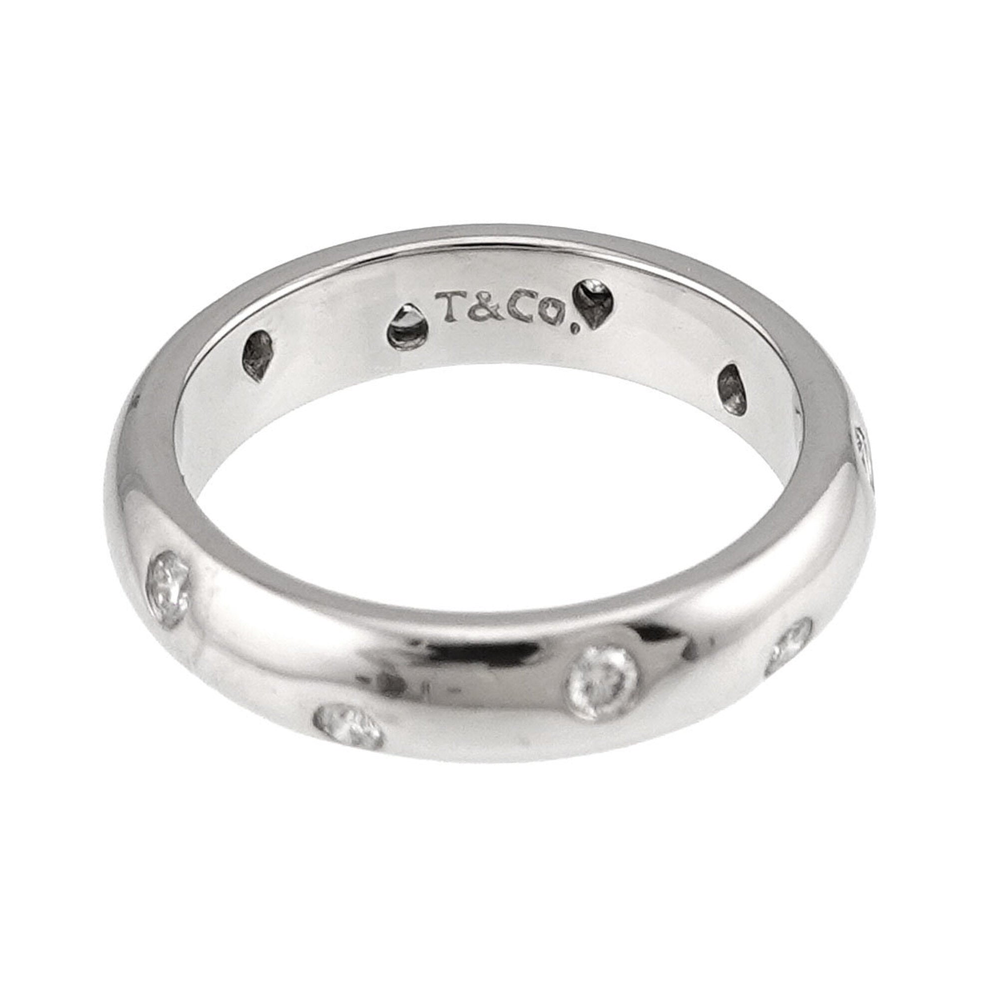 Tiffany Platinum 950 Band Ring (Pre-Owned)