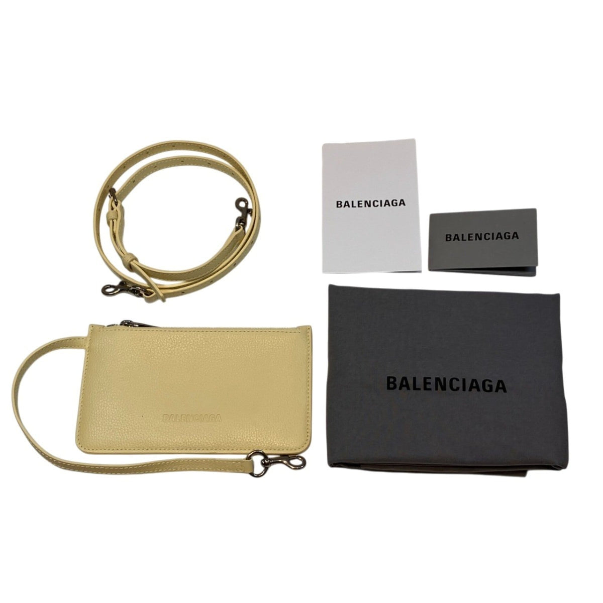 Balenciaga Yellow Leather Shoulder Bag (Pre-Owned)