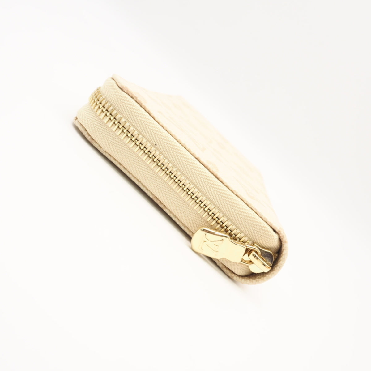 Louis Vuitton Beige Brown Monogram Monogram Long Wallet (Bi-Fold) (Pre-Owned)