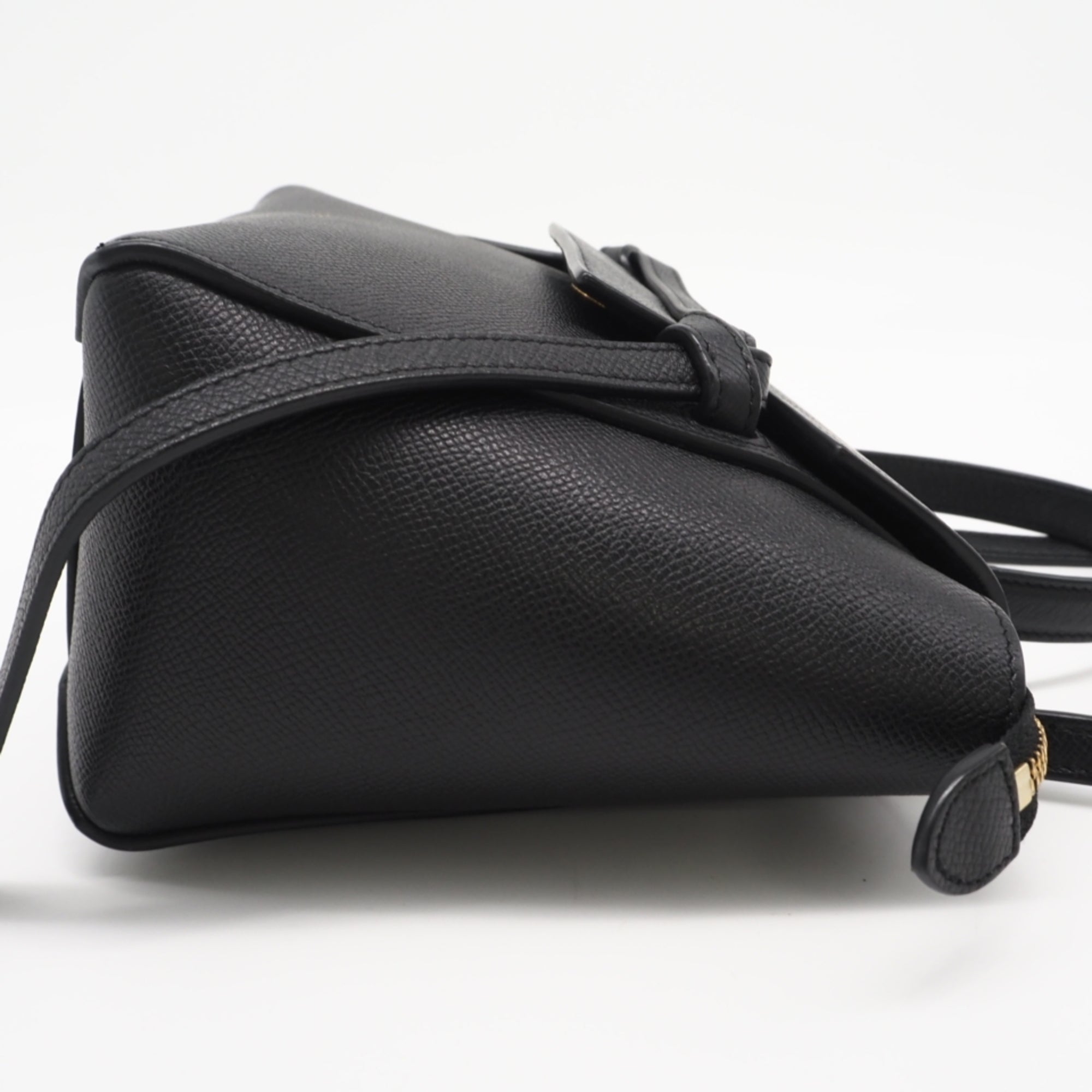 Celine Black Leather Handbag (Pre-Owned)