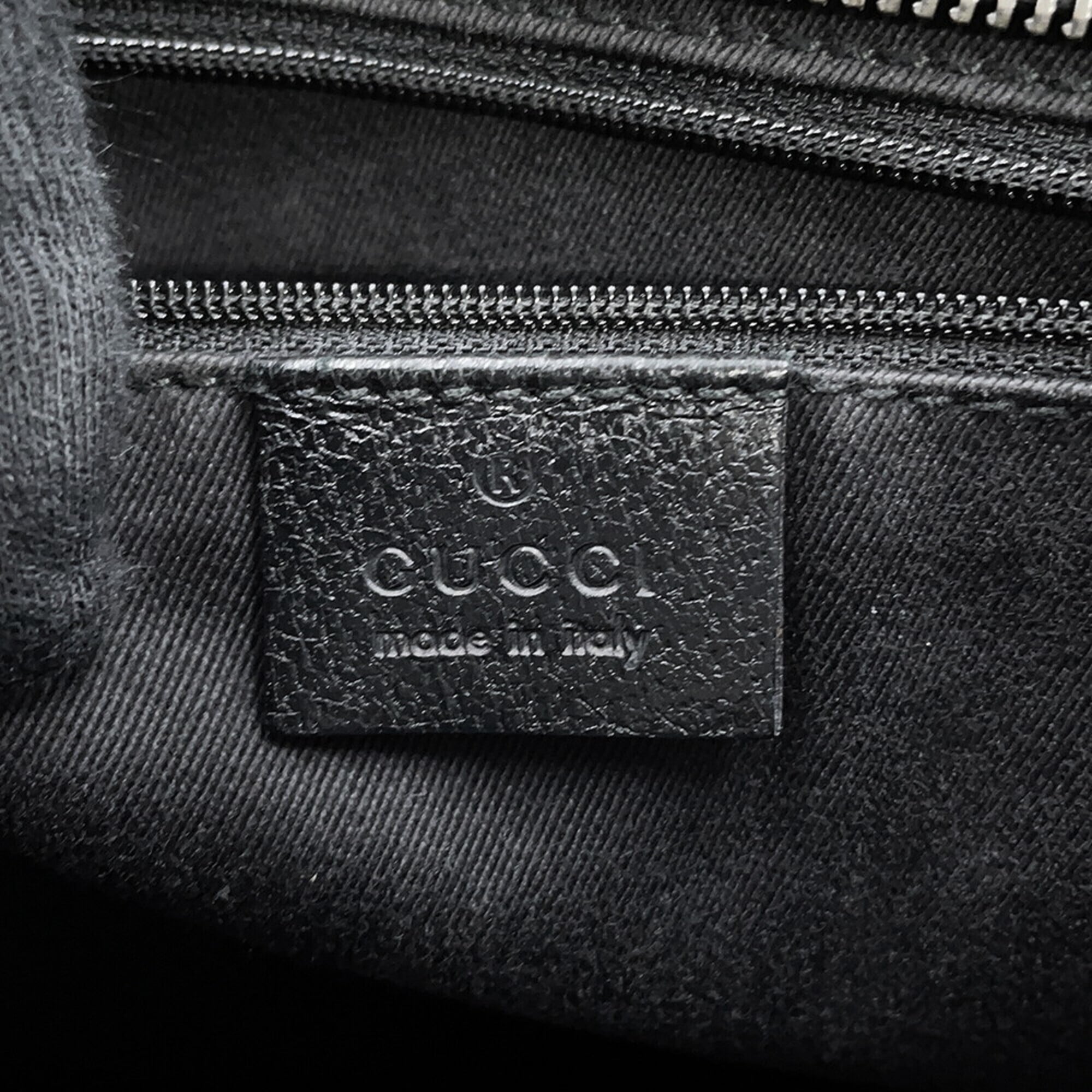 Gucci Black Gg Canvas Handbag Tote Bag (Pre-Owned)