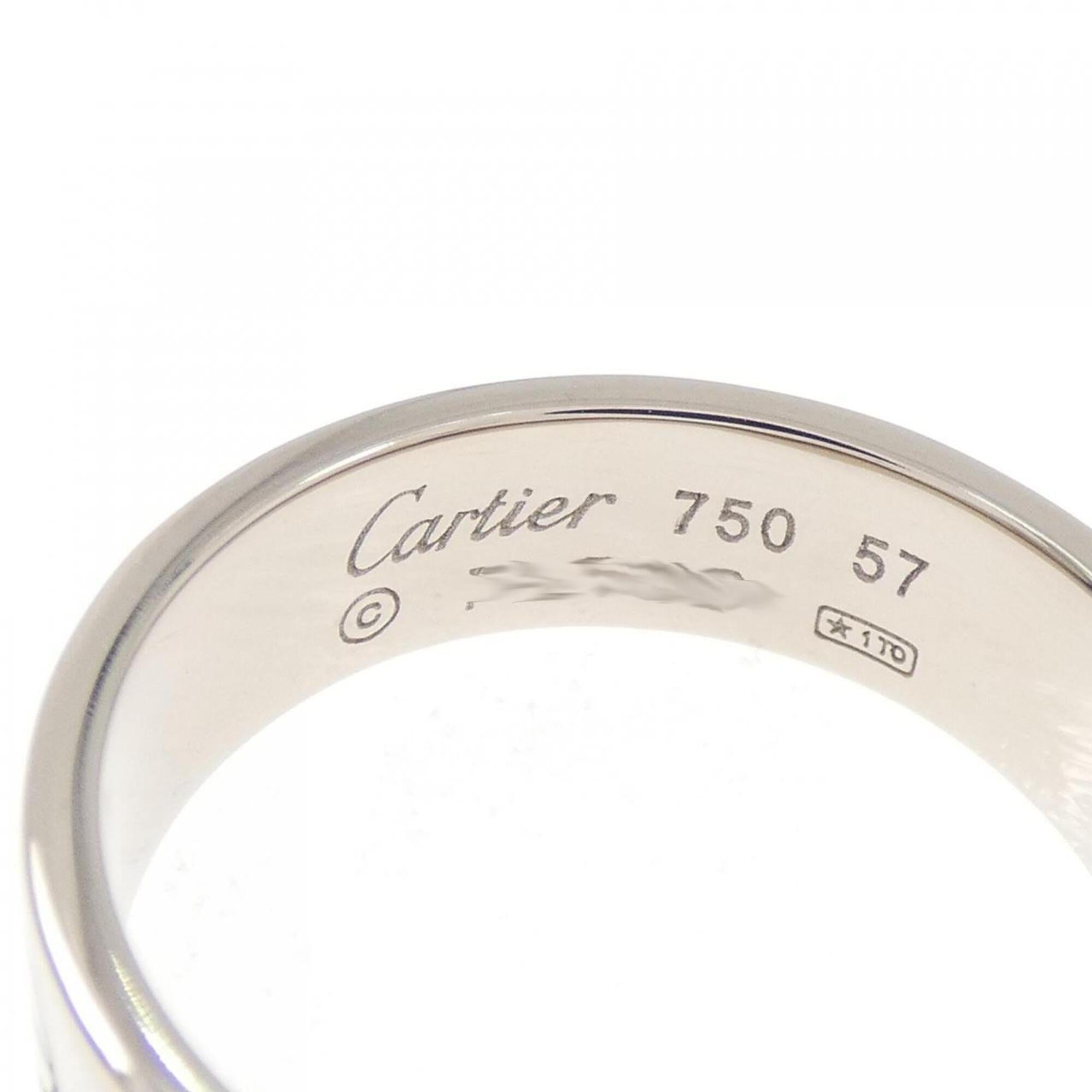 Cartier White Gold (18K) Band Ring (Pre-Owned)