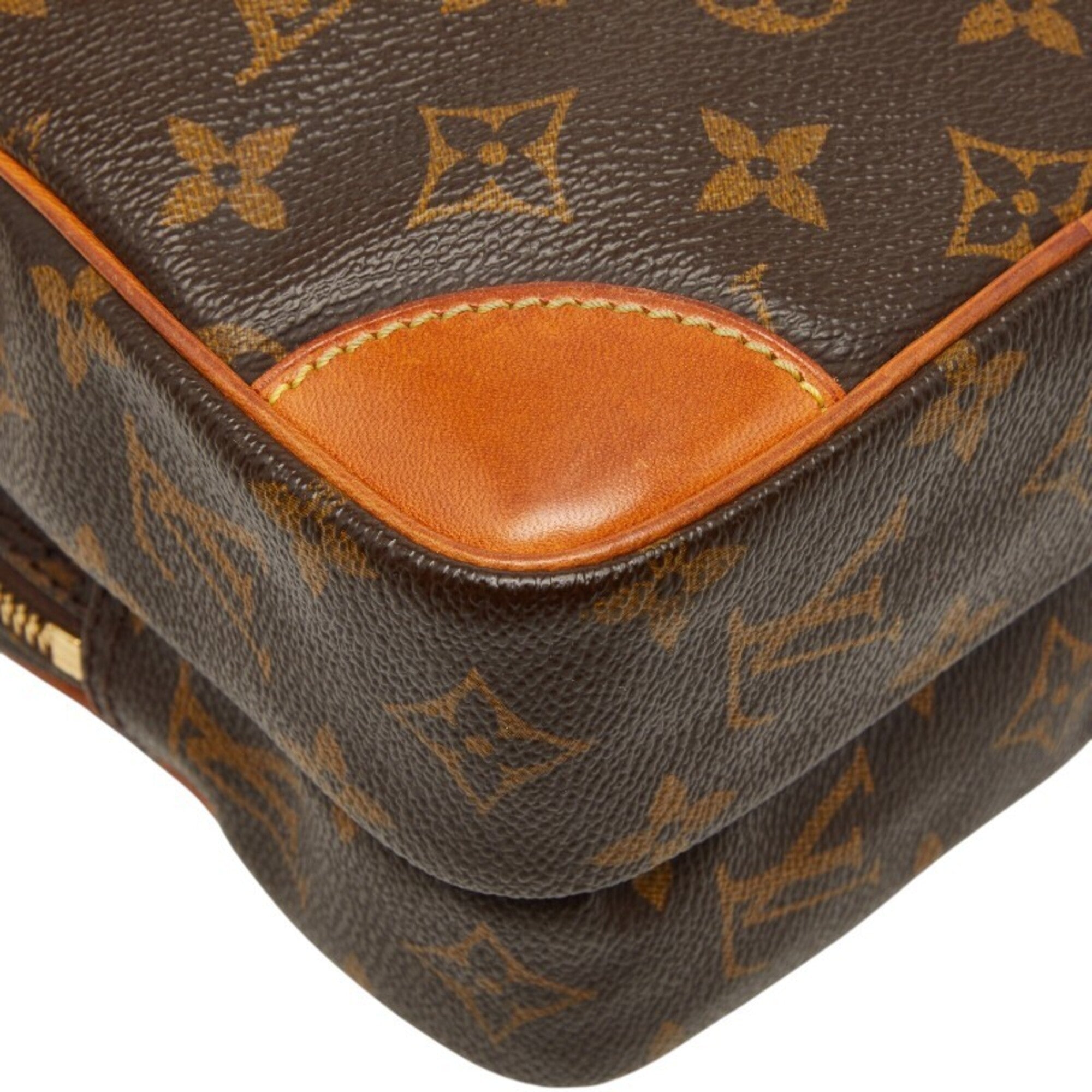 Louis Vuitton Monogram Brown Pvc Leather Shoulder Bag (Pre-Owned)