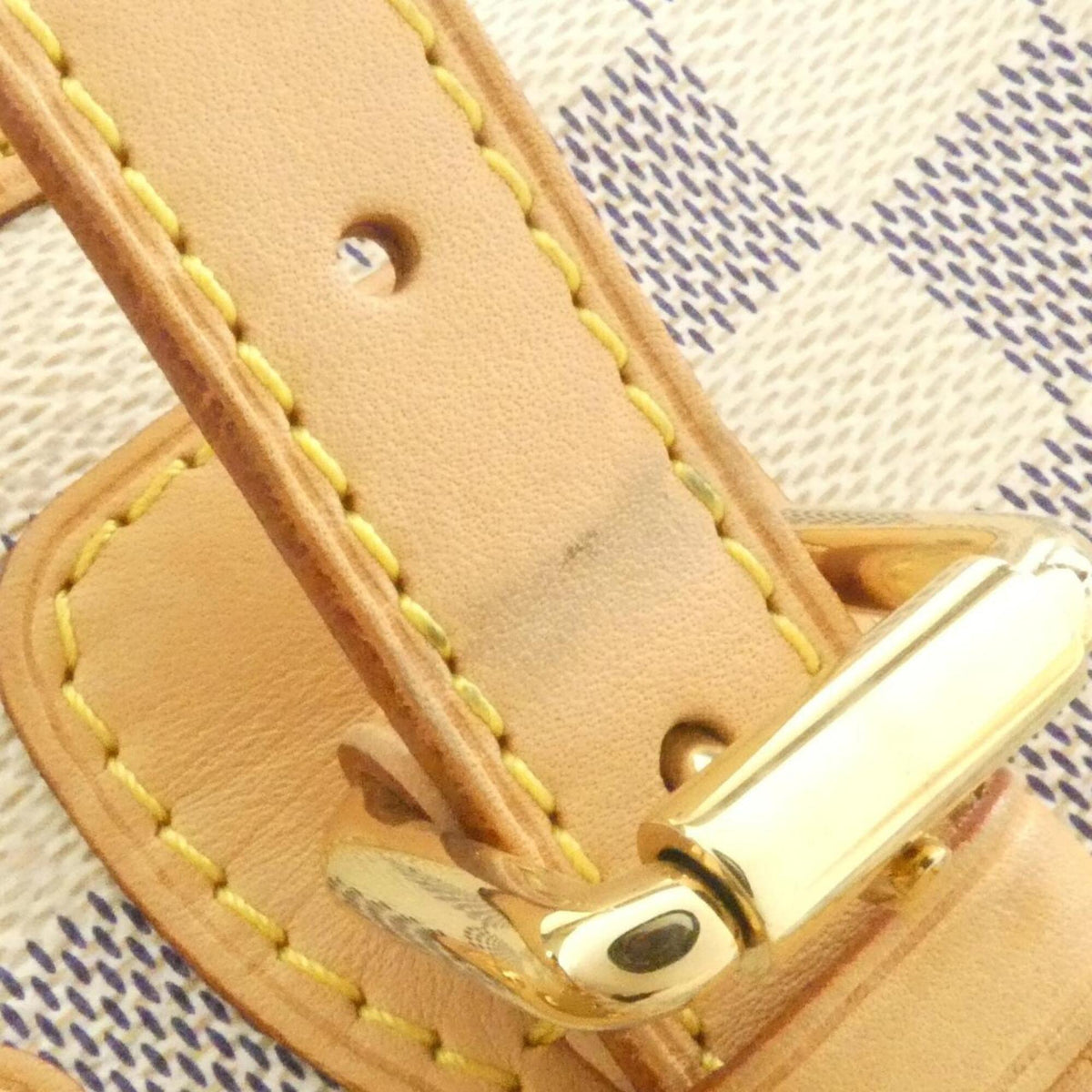Louis Vuitton Azur Coated Canvas Handbag (Pre-Owned)