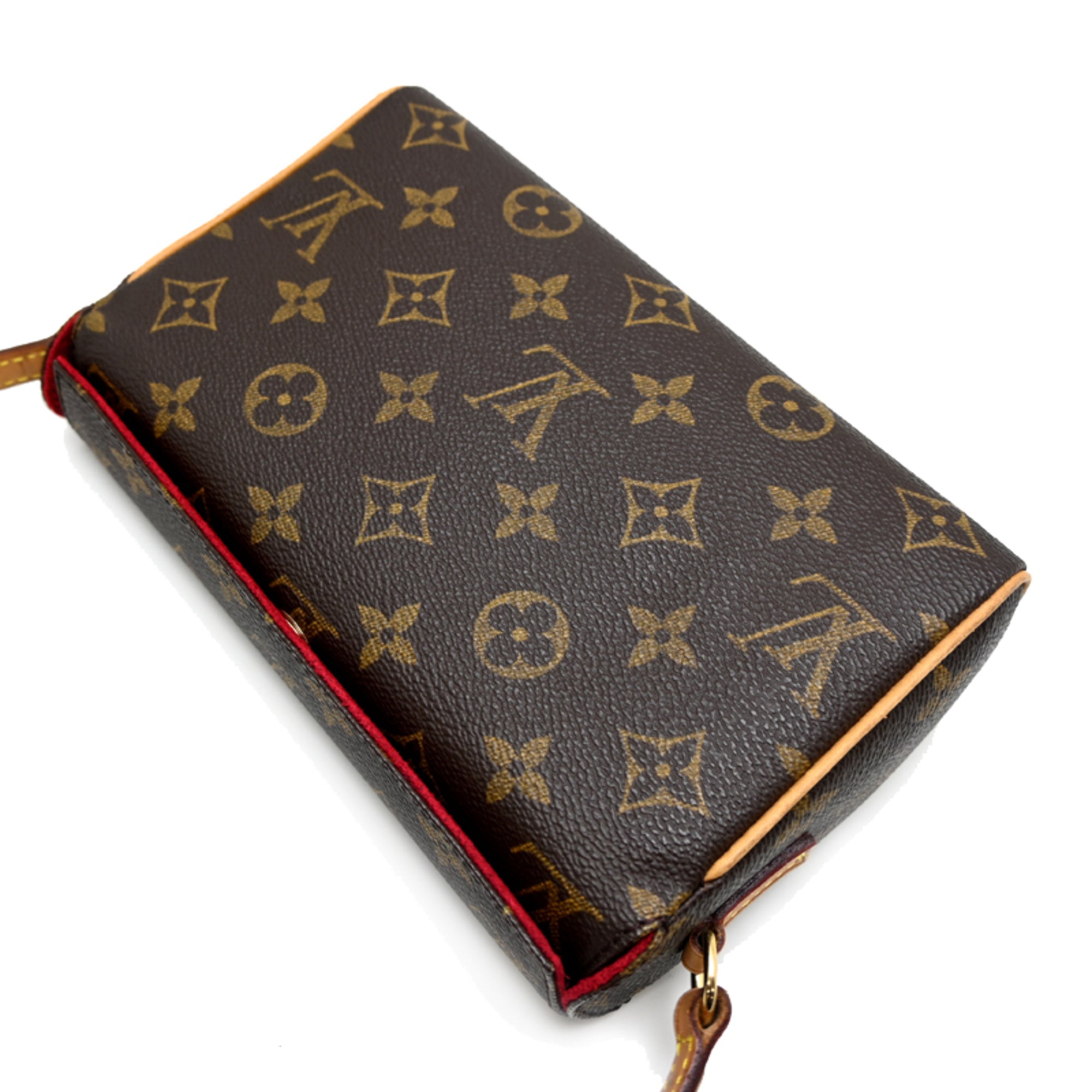 Louis Vuitton Brown Monogram Shoulder Bag (Pre-Owned)