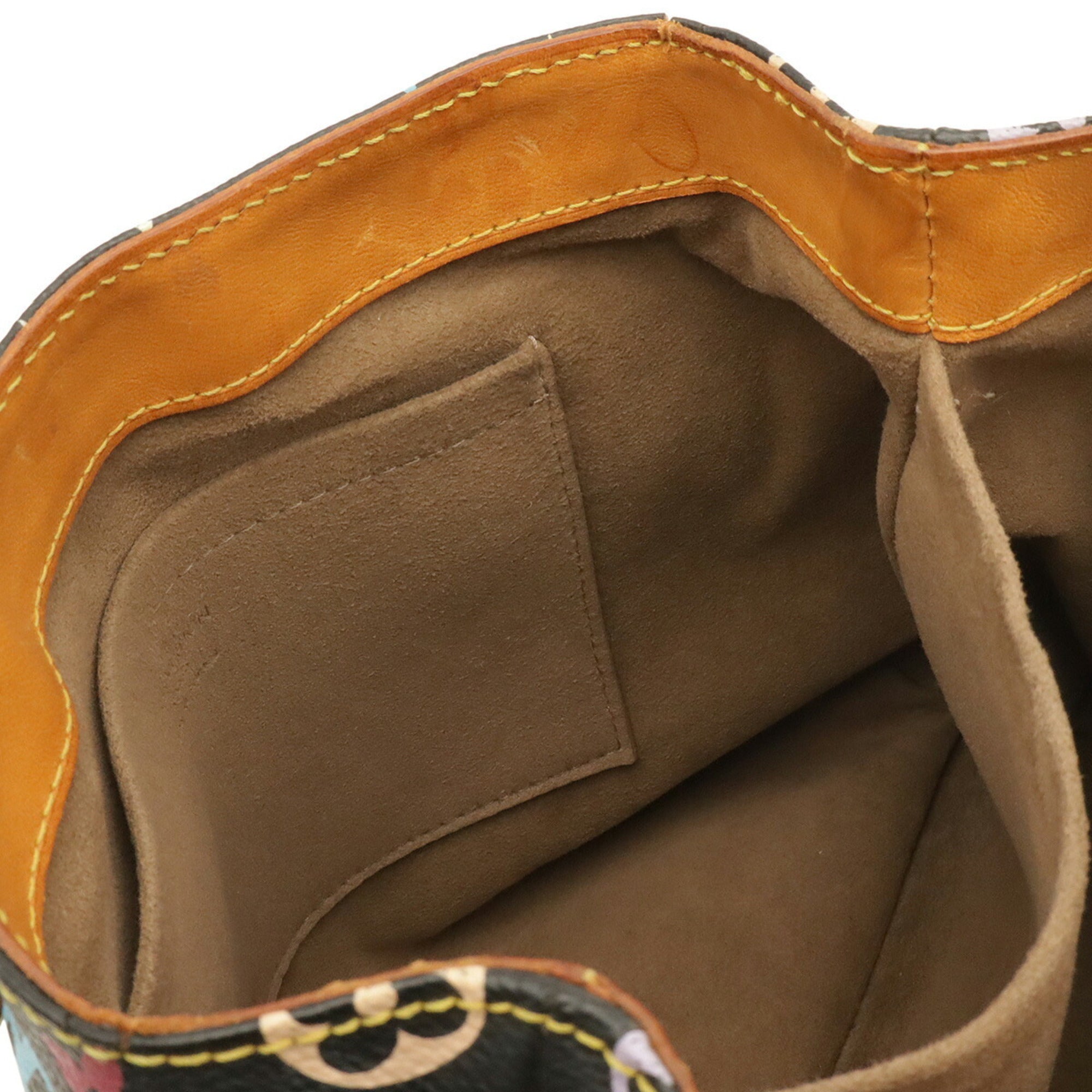 Louis Vuitton Black Monogram Multi-Color Noir Monogram Multicolore Handbag (Pre-Owned)