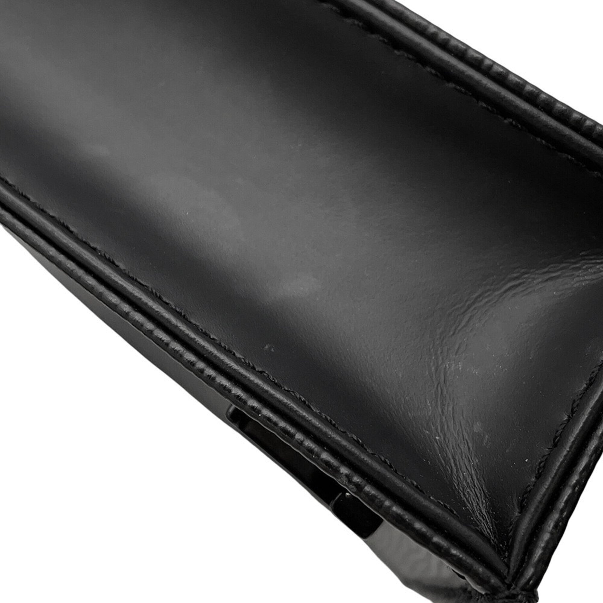 Louis Vuitton Black Noir Epi Leather Handbag Shoulder Bag (Pre-Owned)