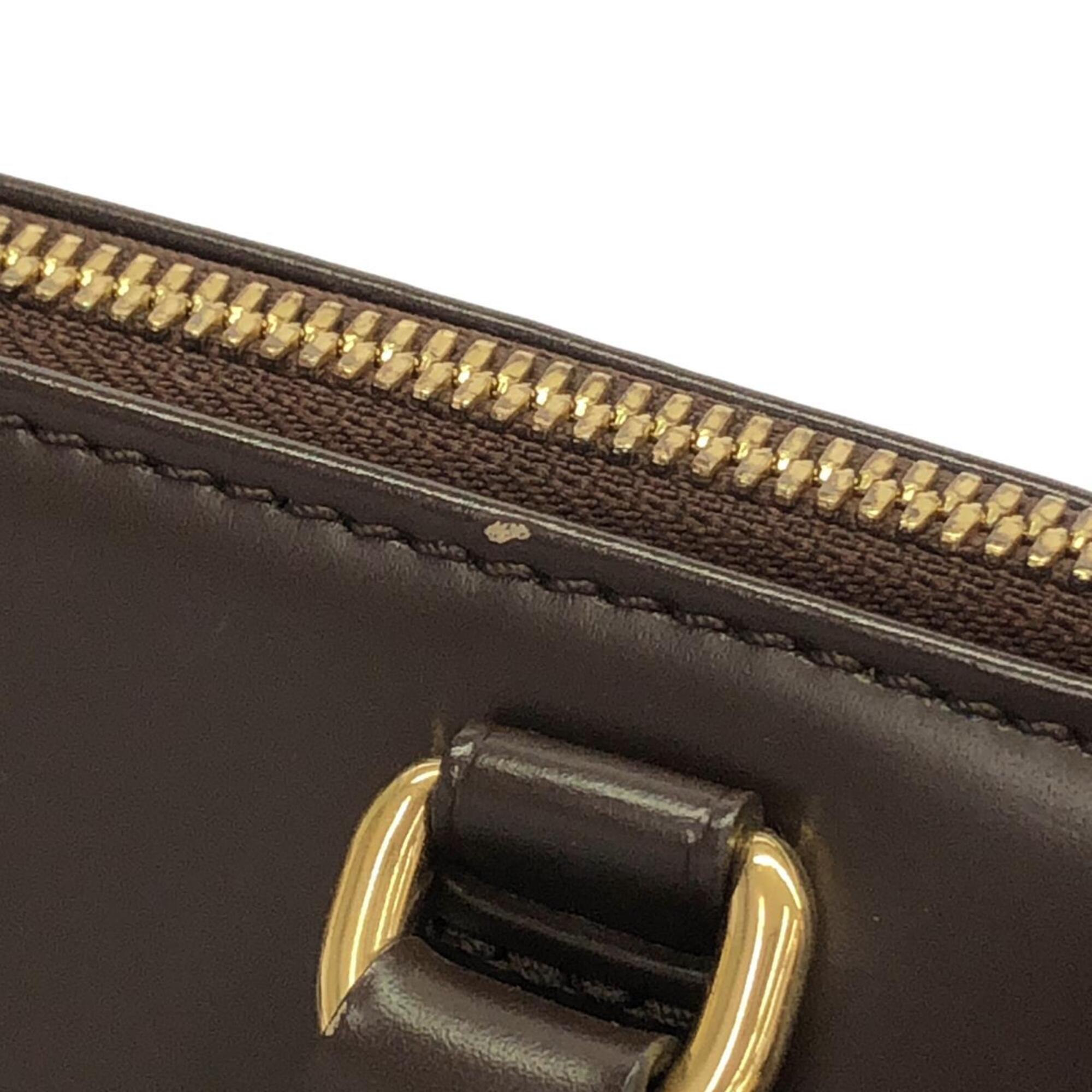 Louis Vuitton Damier Damier Canvas Ebene Damier Canvas Handbag (Pre-Owned)