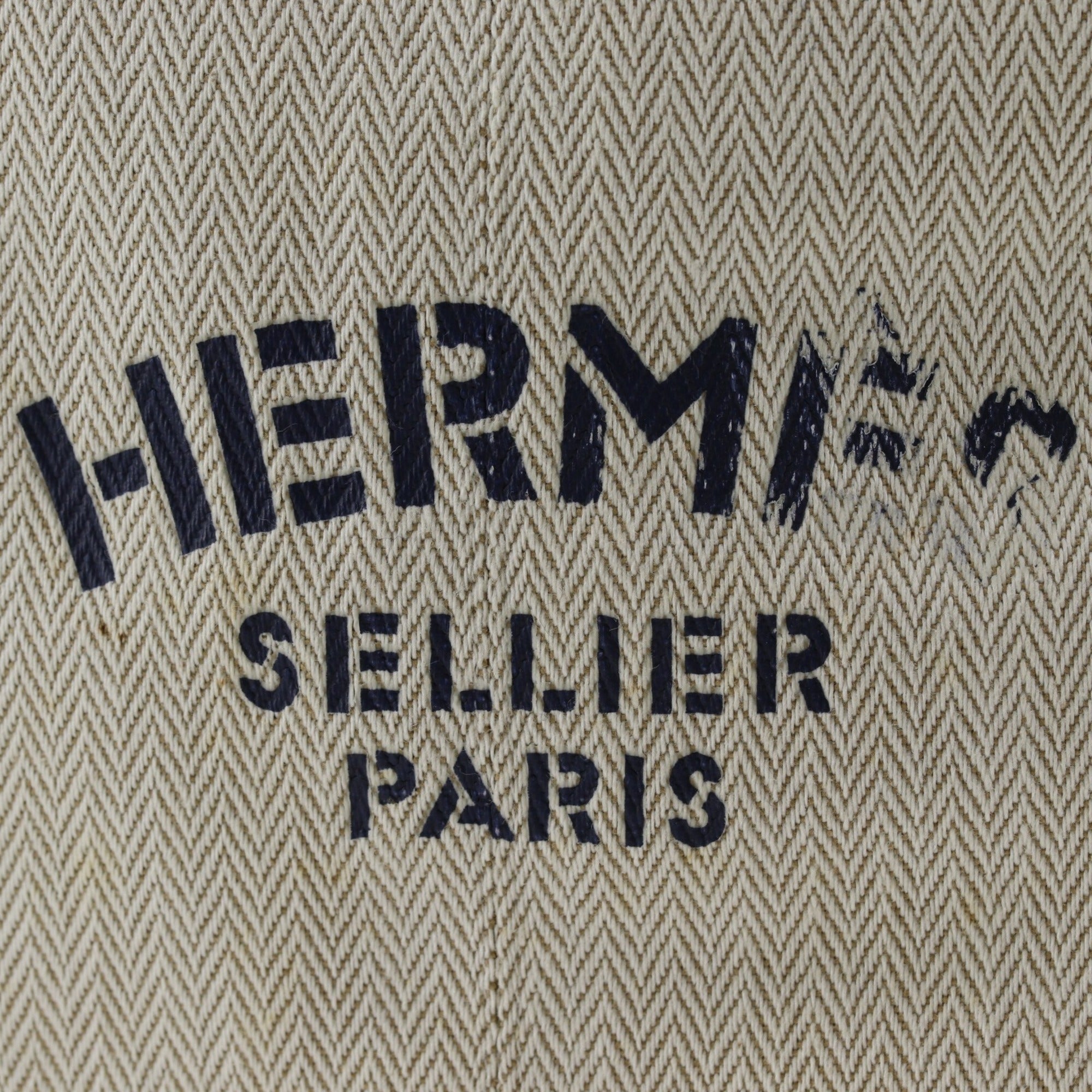Hermes Beige Toile H Shoulder Bag (Pre-Owned)