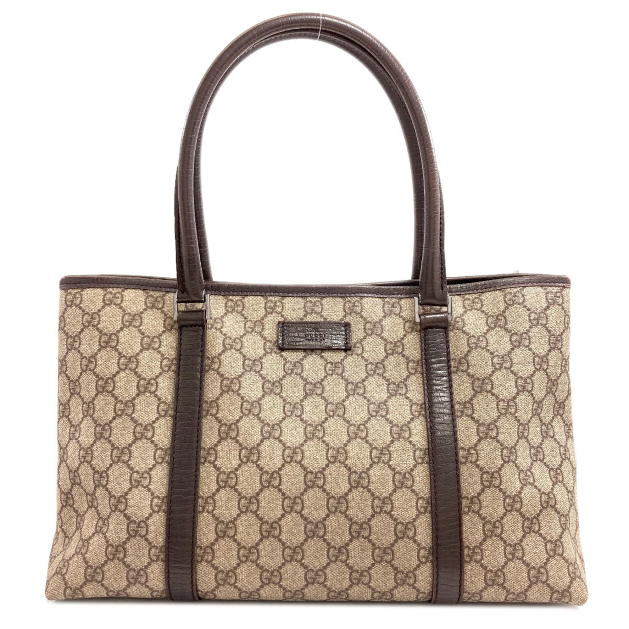 Gucci Brown Pvc Tote Bag (Pre-Owned)