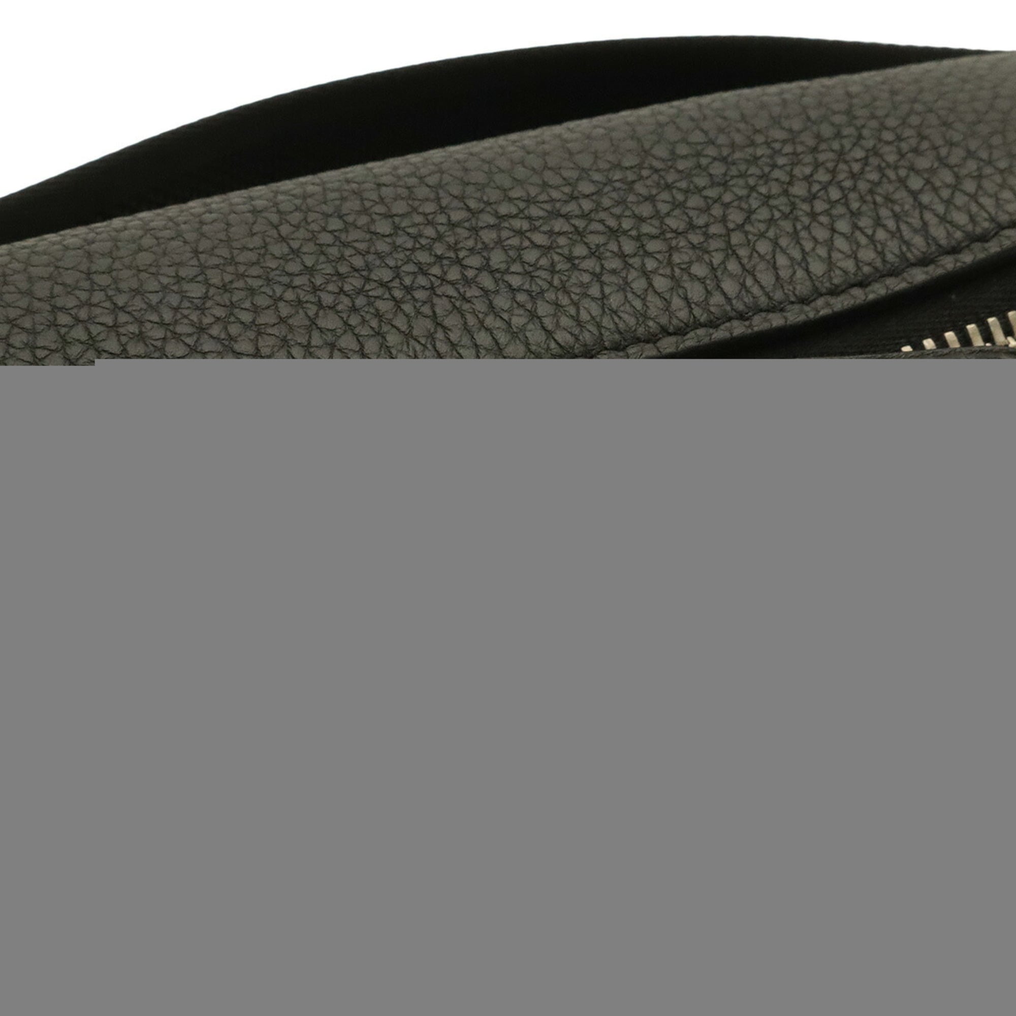 Hermes Black Togo Leather Shoulder Bag Sling Bag (Pre-Owned)