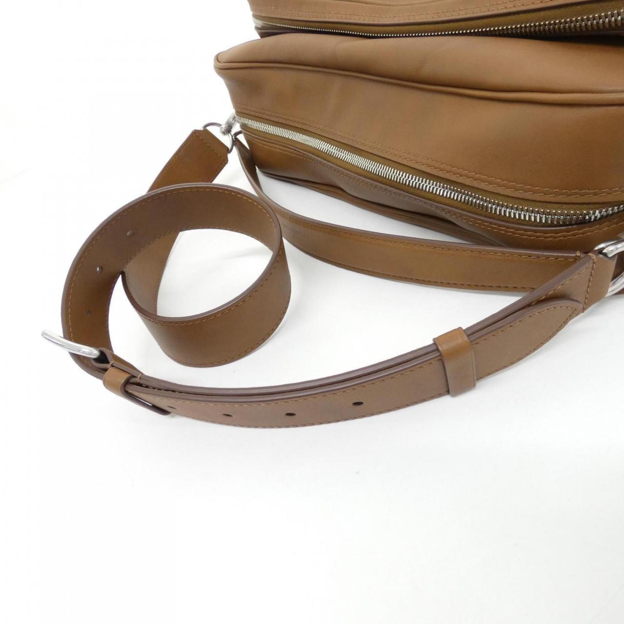 Louis Vuitton Caramel Leather Shoulder Bag (Pre-Owned)