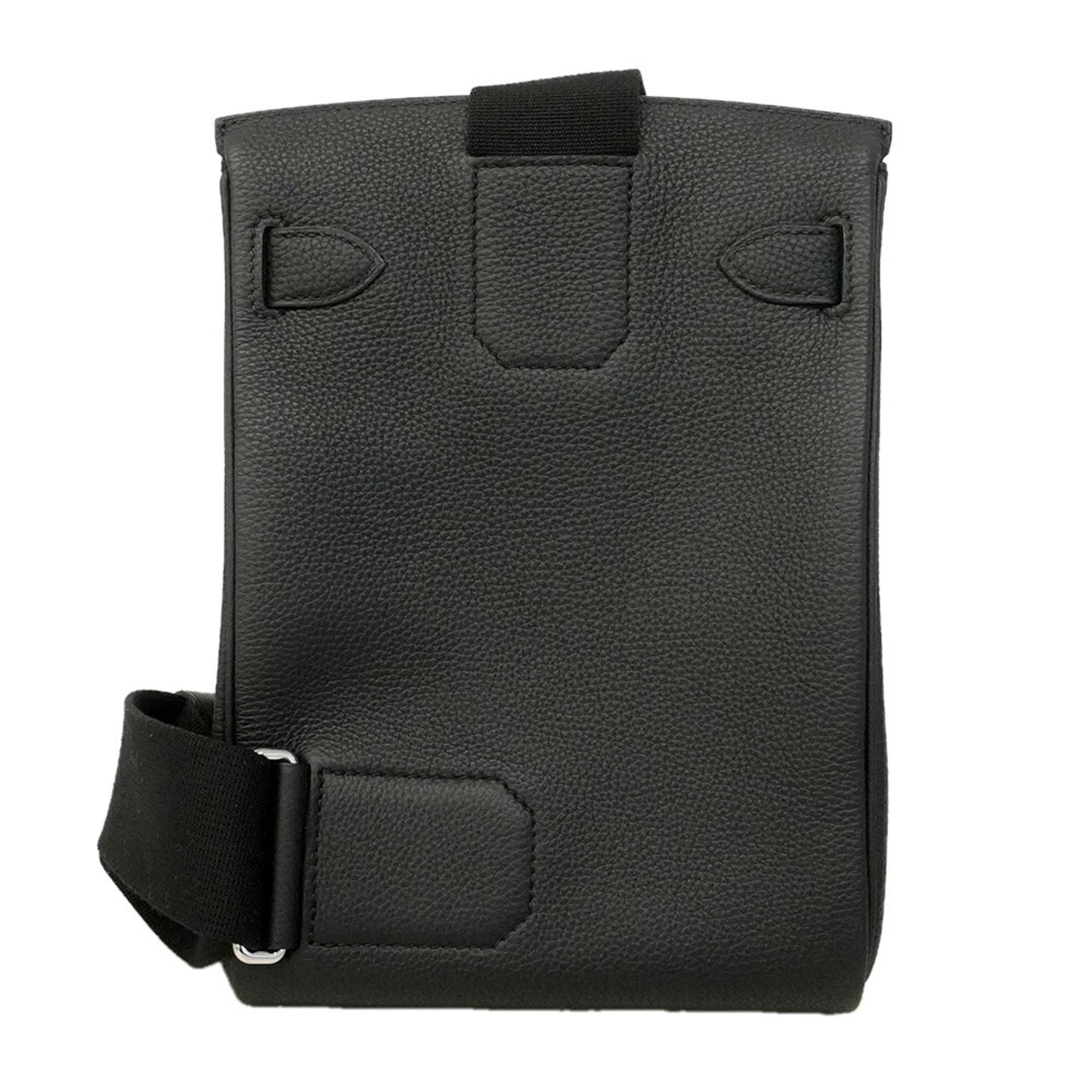 Hermes Black Togo Leather Sling Bag (Pre-Owned)