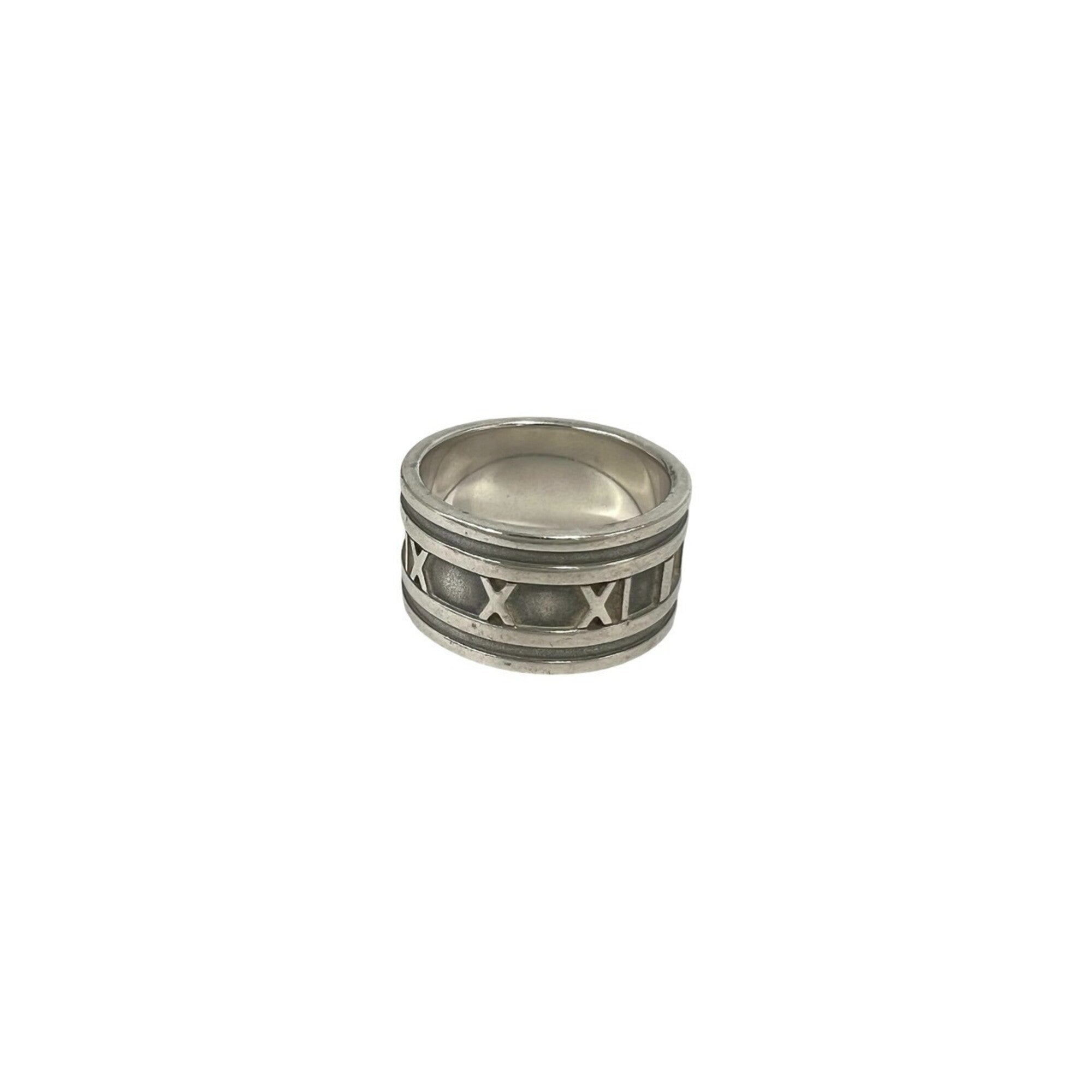 Tiffany Silver Silver 925 Band Ring (Pre-Owned)