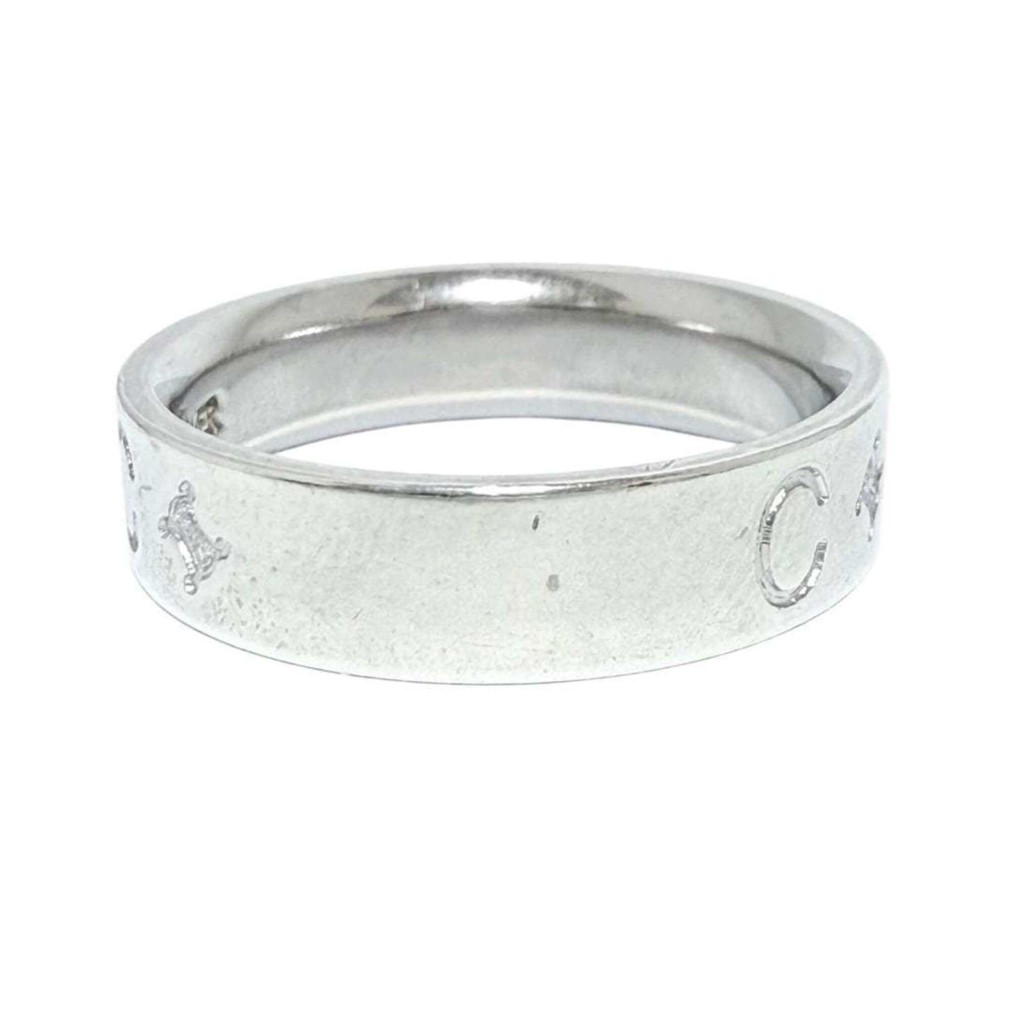 Celine Silver Silver 925 Band Ring (Pre-Owned)