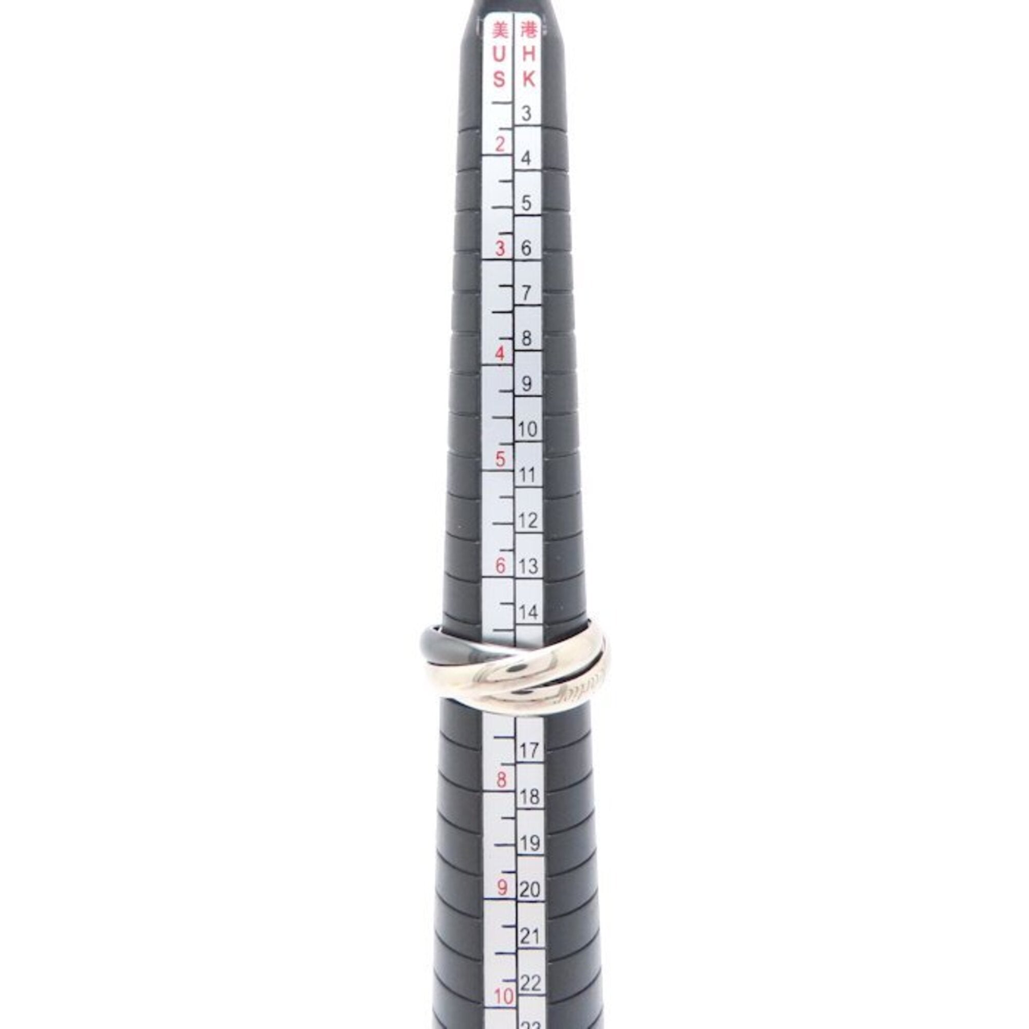 Cartier Trinity White Gold (18K) Ceramic Band Ring (Pre-Owned)