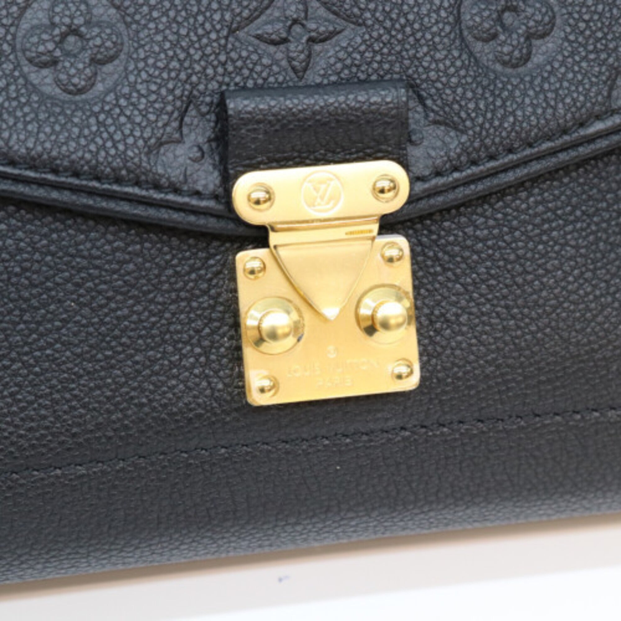 Louis Vuitton Black Monogram Empreinte Shoulder Bag (Pre-Owned)