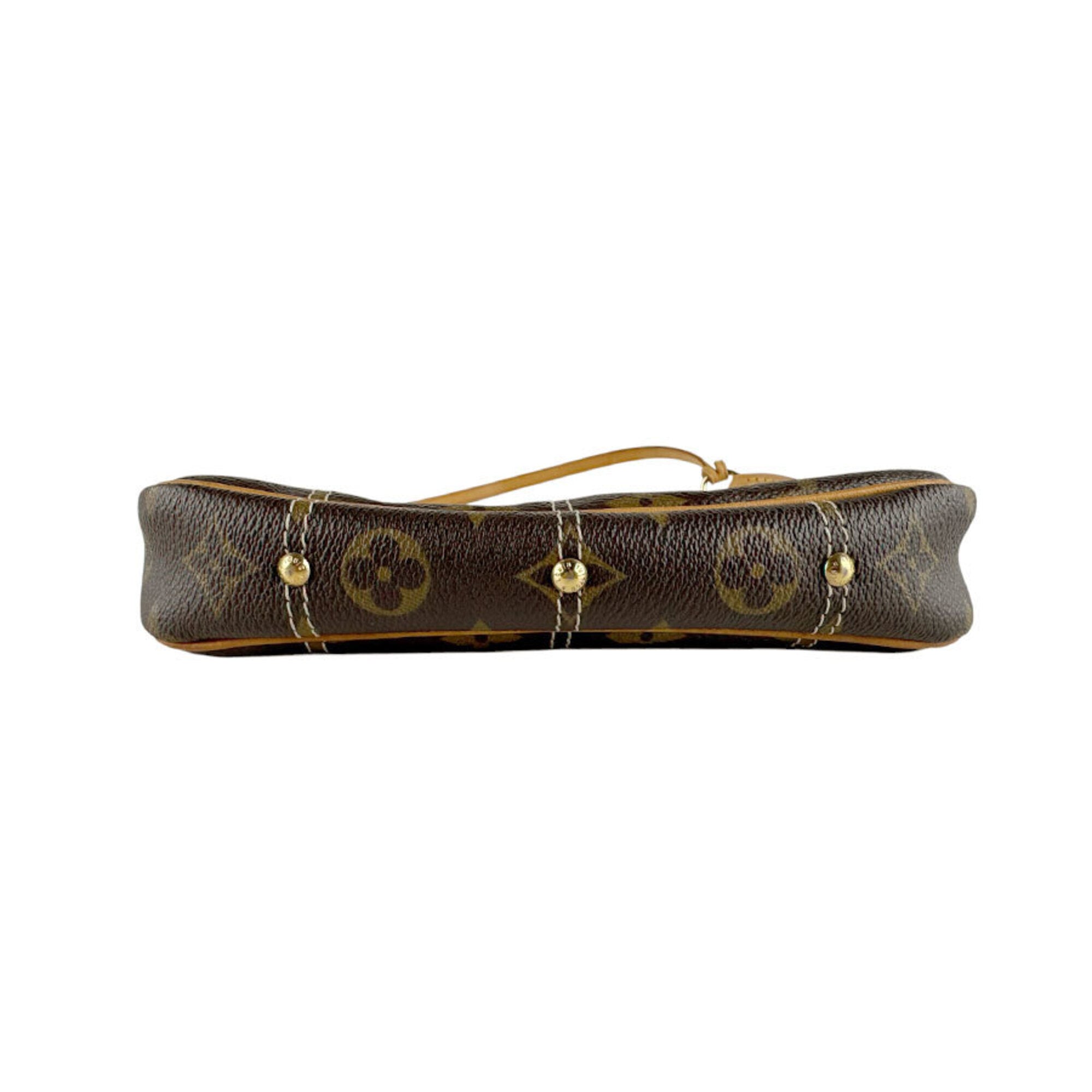 Louis Vuitton Brown Monogram Handbag Pochette (Pre-Owned)