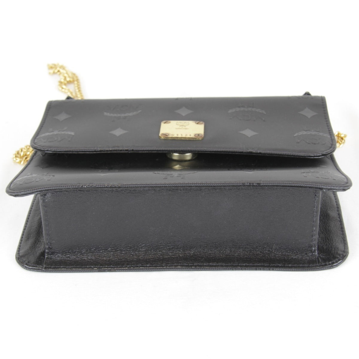 Mcm Black Pvc Shoulder Bag (Pre-Owned)