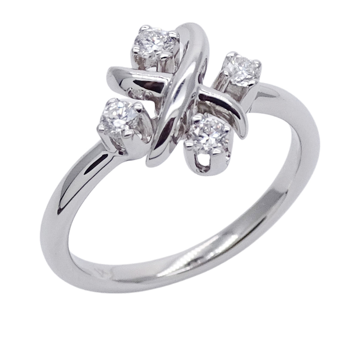 Tiffany Silver Band Ring (Pre-Owned)
