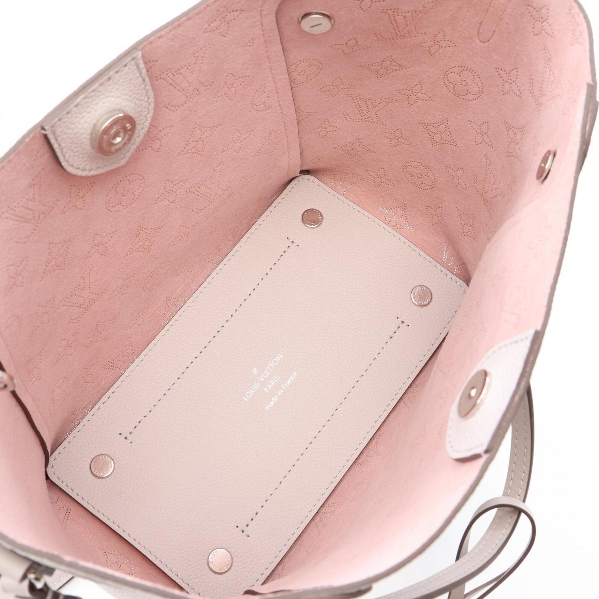 Louis Vuitton Beige Pink Beige Leather Handbag (Pre-Owned)
