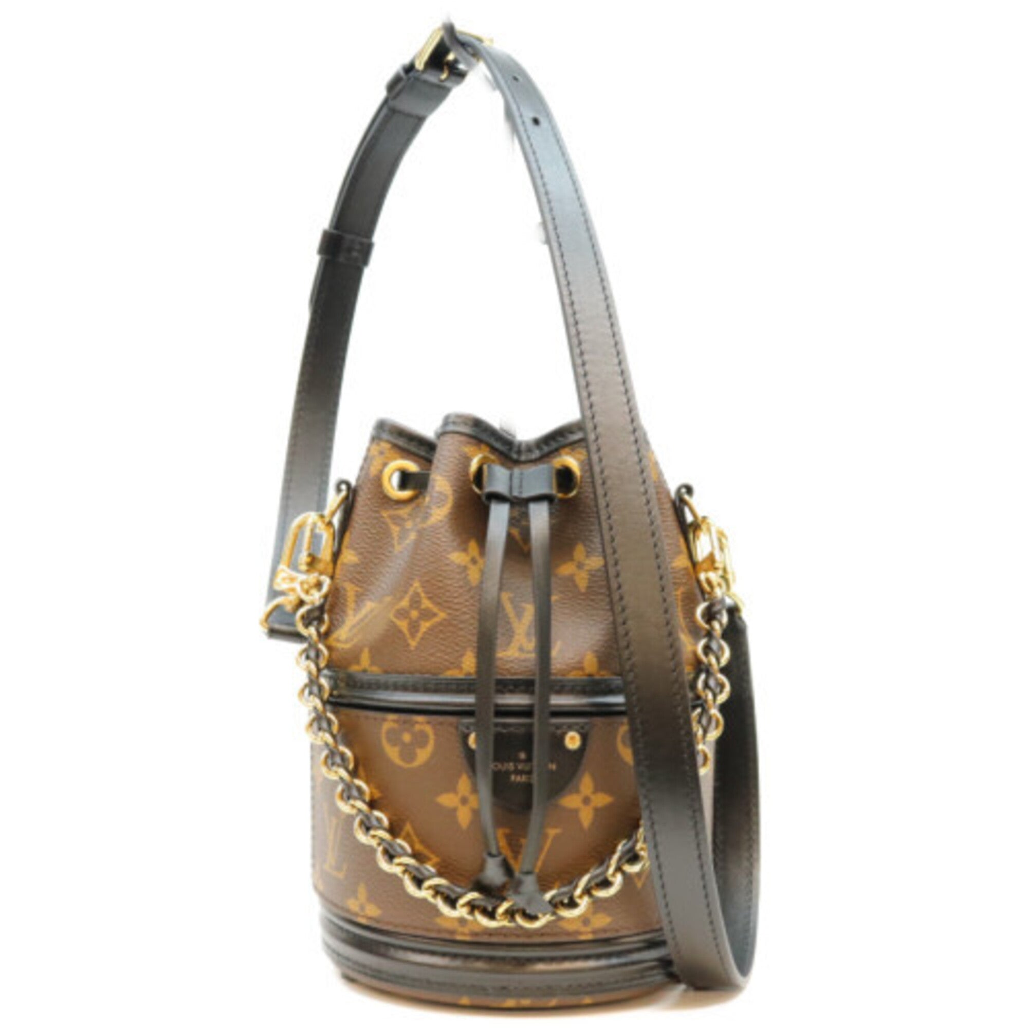 Louis Vuitton Brown Monogram Shoulder Bag (Pre-Owned)