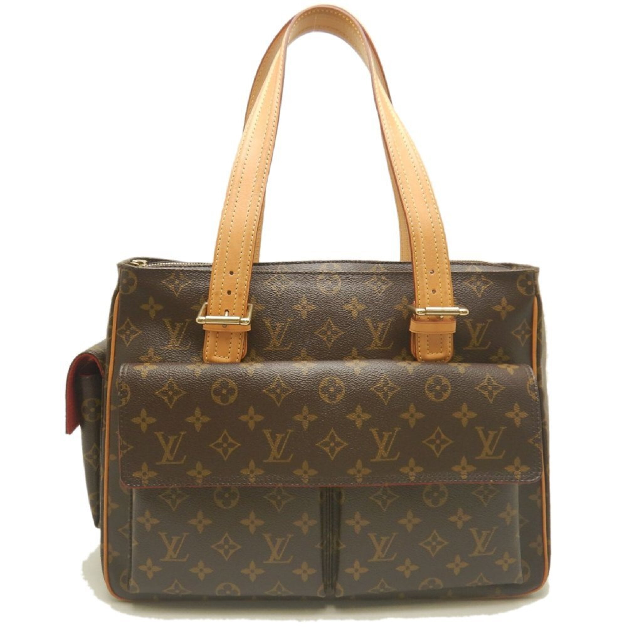 Louis Vuitton Brown Monogram Canvas Tote Bag (Pre-Owned)