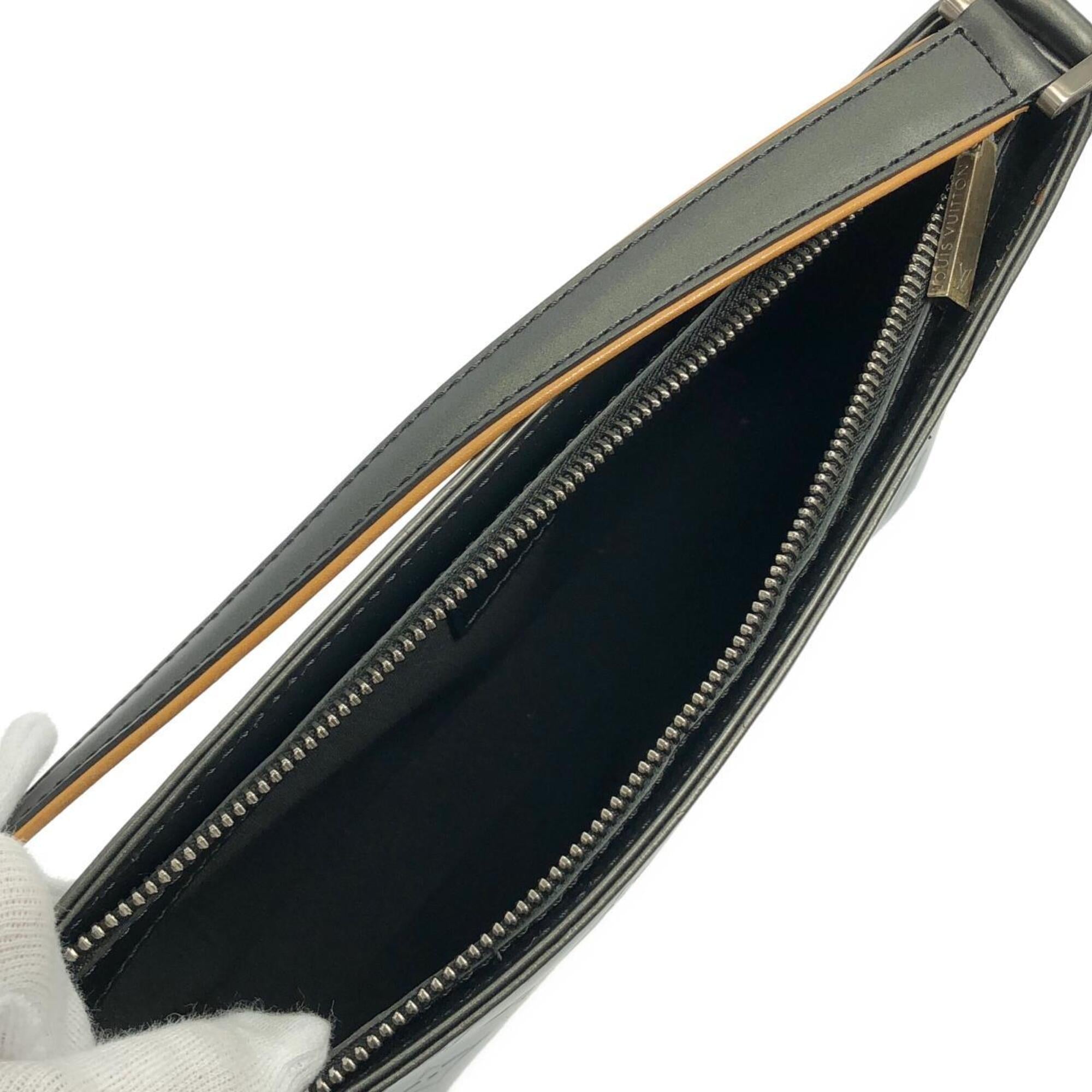 Louis Vuitton Monogram Mat Black Shoulder Bag (Pre-Owned)