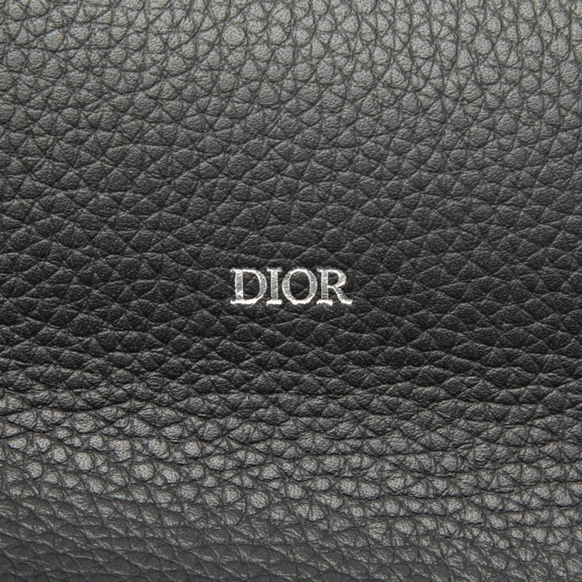 Christian Dior Black Canvas Leather Long Wallet (Bi-Fold) (Pre-Owned)
