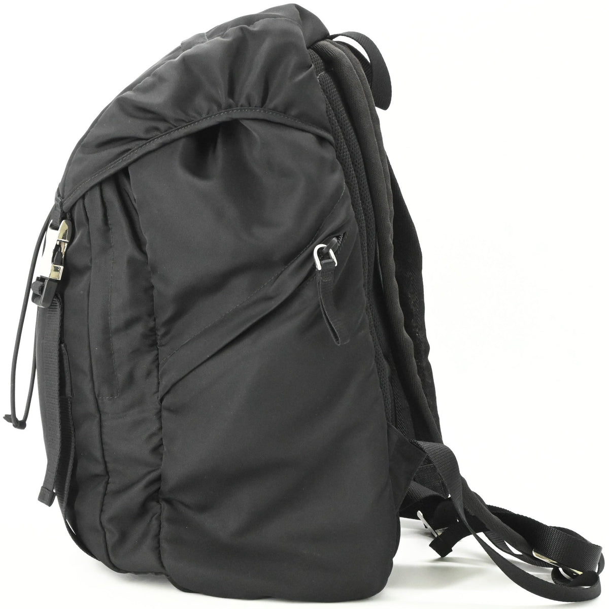 Prada Black Nylon Backpack (Pre-Owned)