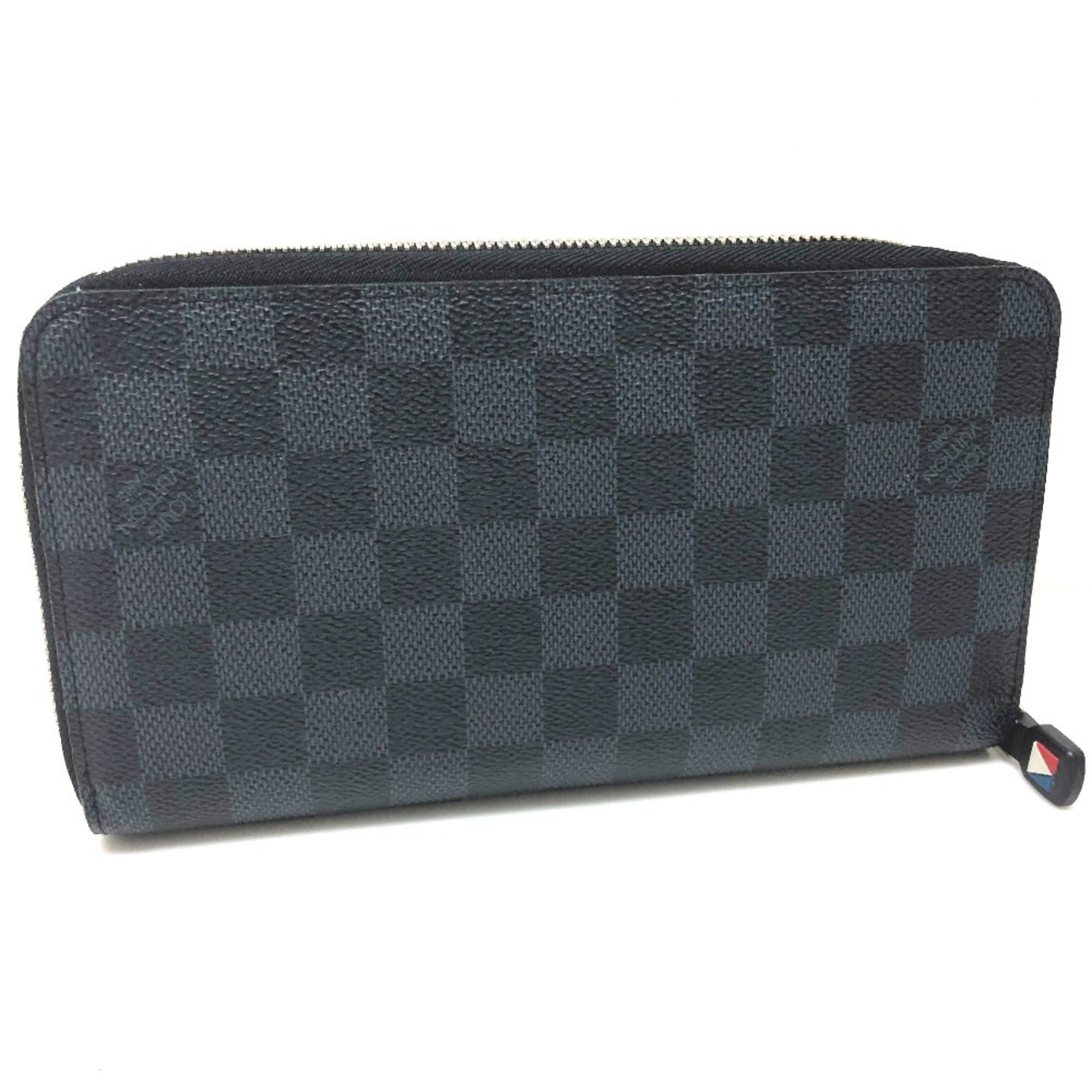 Louis Vuitton America’S Cup Galle Navy Coin Purse/Coin Case (Pre-Owned)