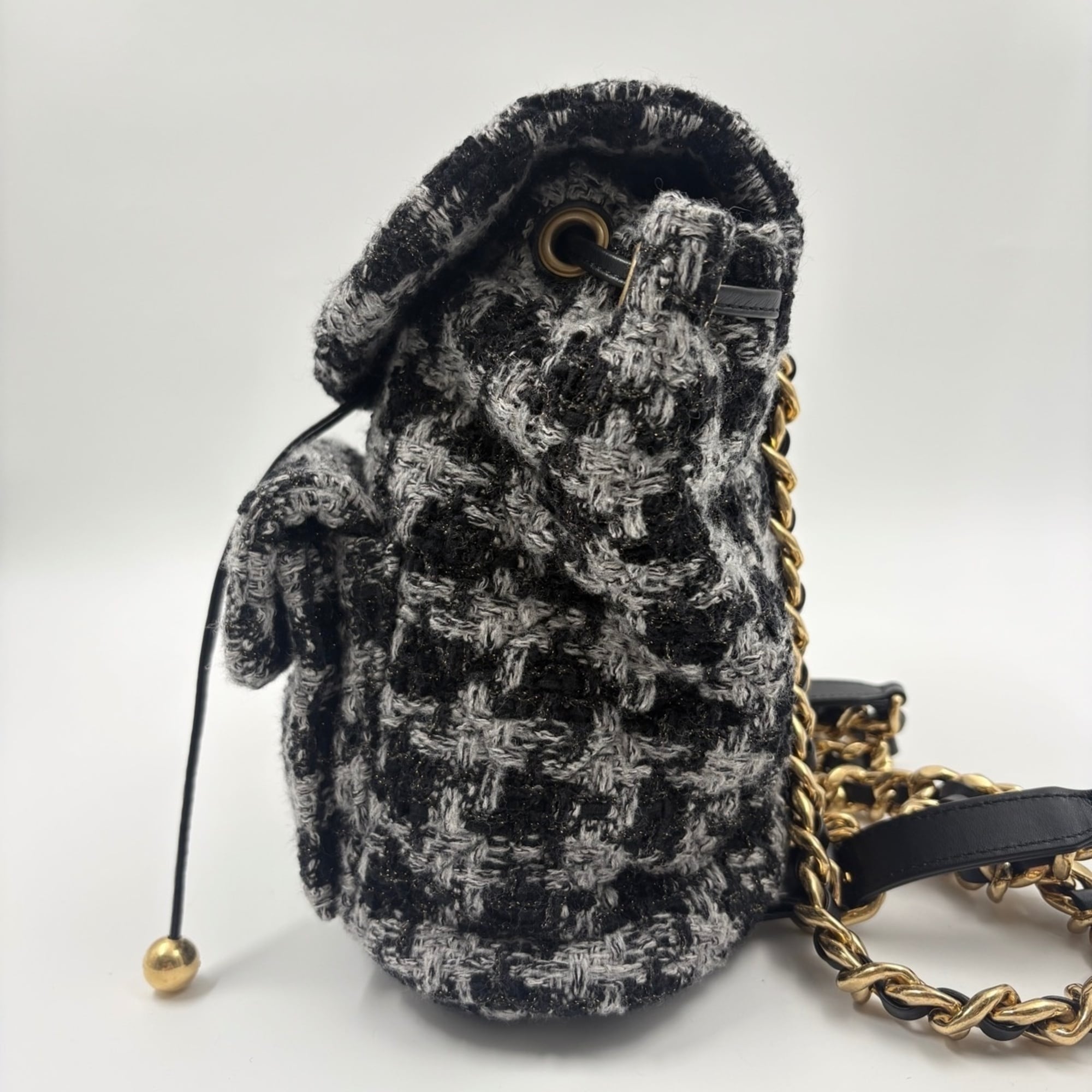 Chanel Clear Gray Backpack (Pre-Owned)
