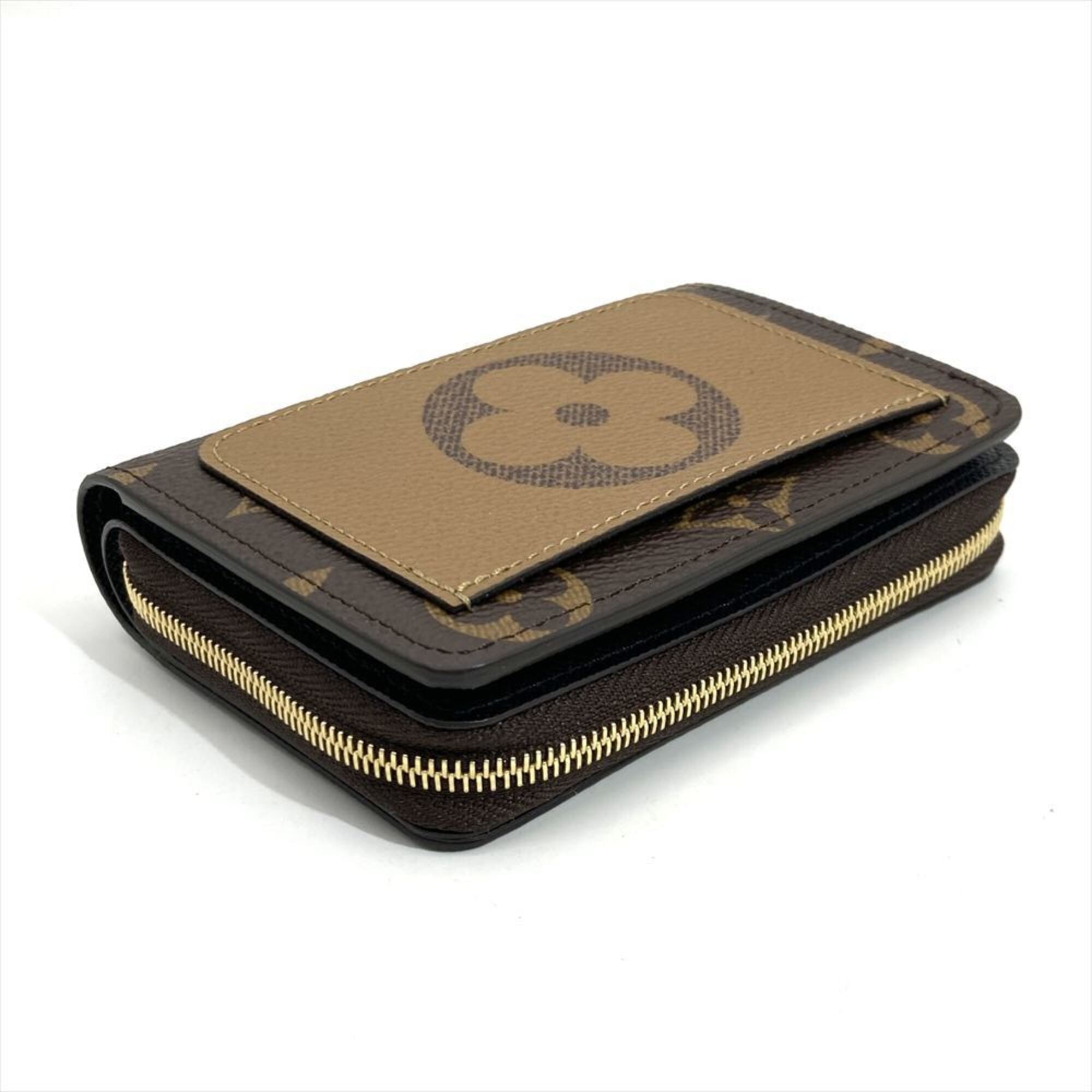 Louis Vuitton Brown Monogram Reverse Monogram Reverse Wallet (Bi-Fold) (Pre-Owned)