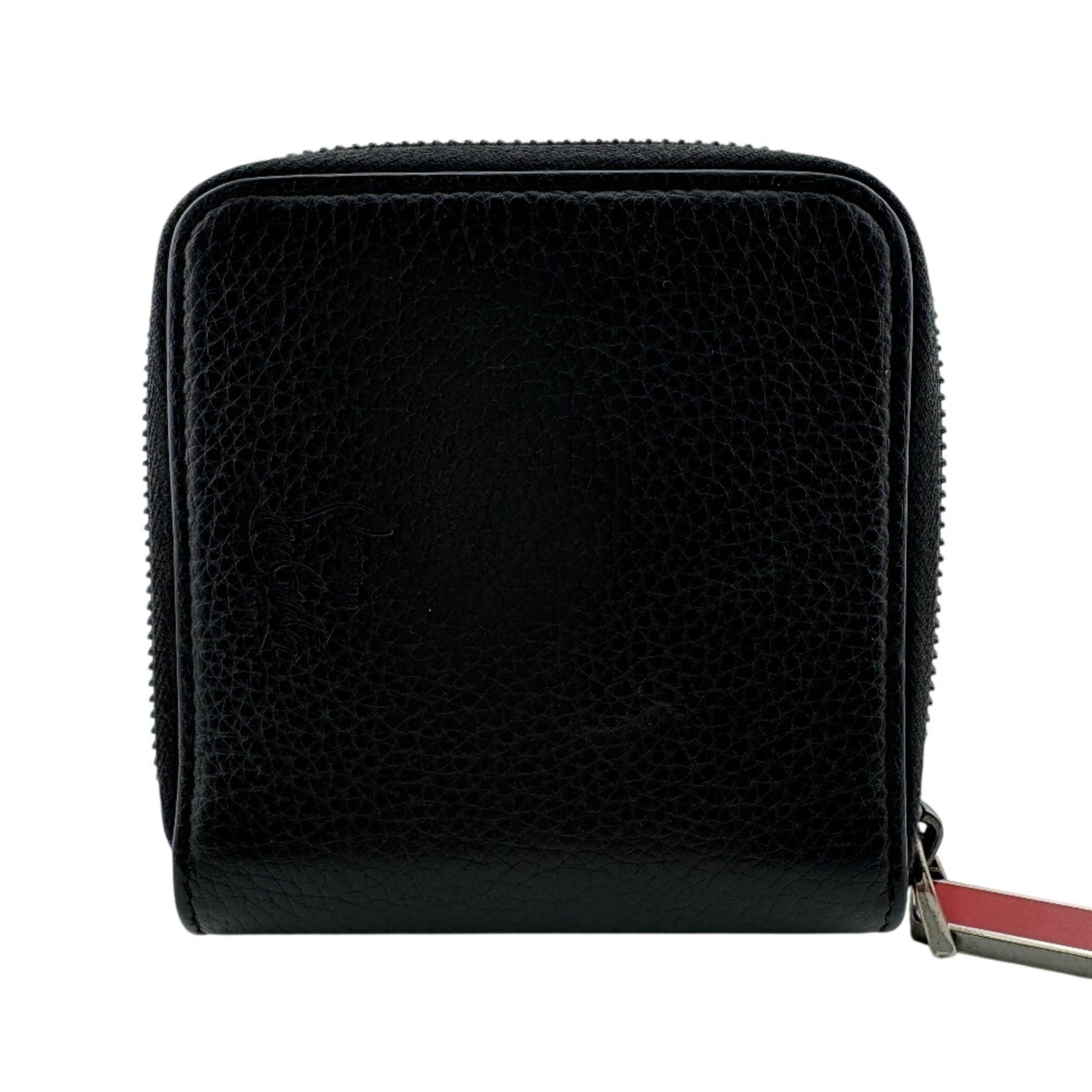 Christian Louboutin Black Leather Wallet (Bi-Fold) (Pre-Owned)