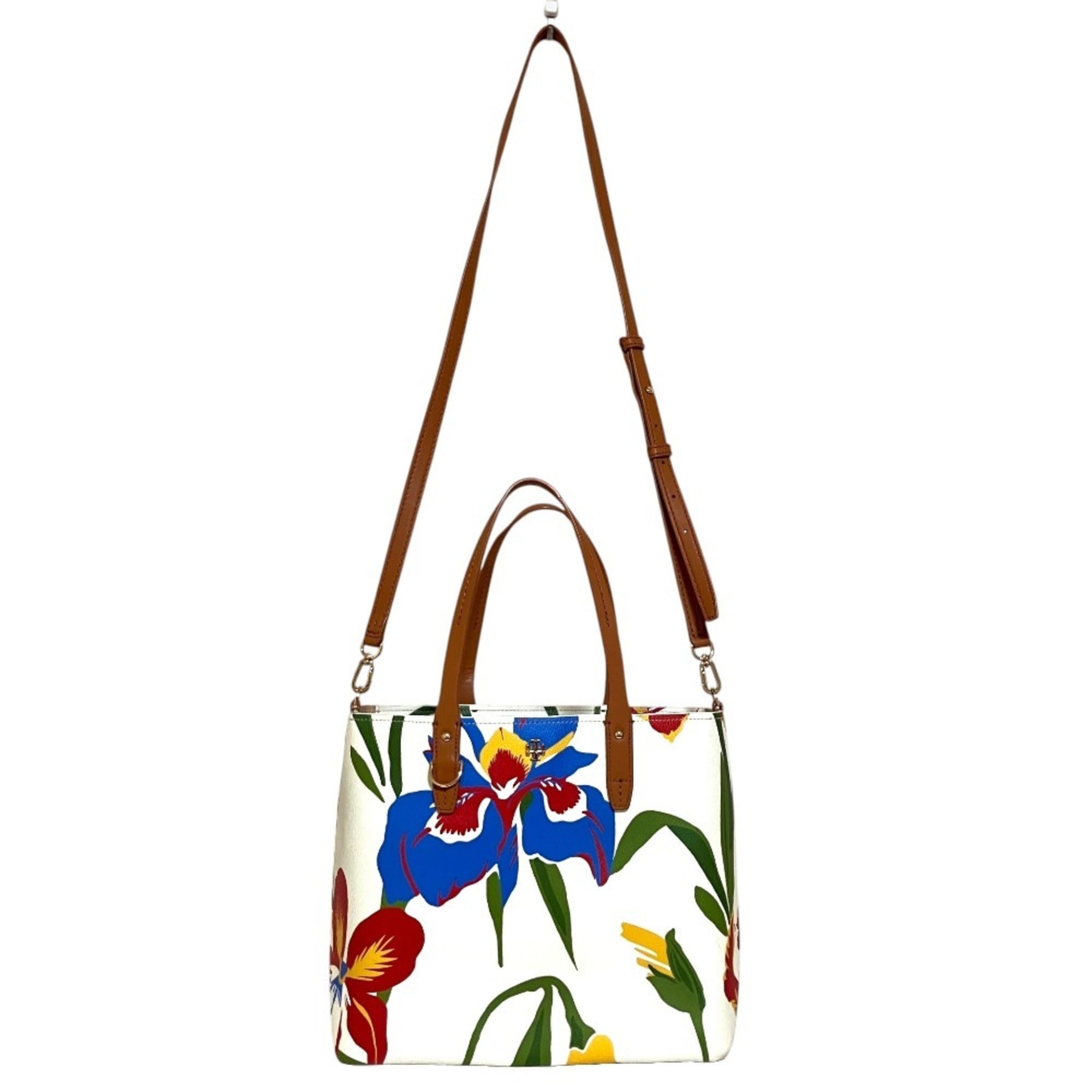 Tory Burch Multi-Color Pvc Handbag Shoulder Bag Tote Bag (Pre-Owned)