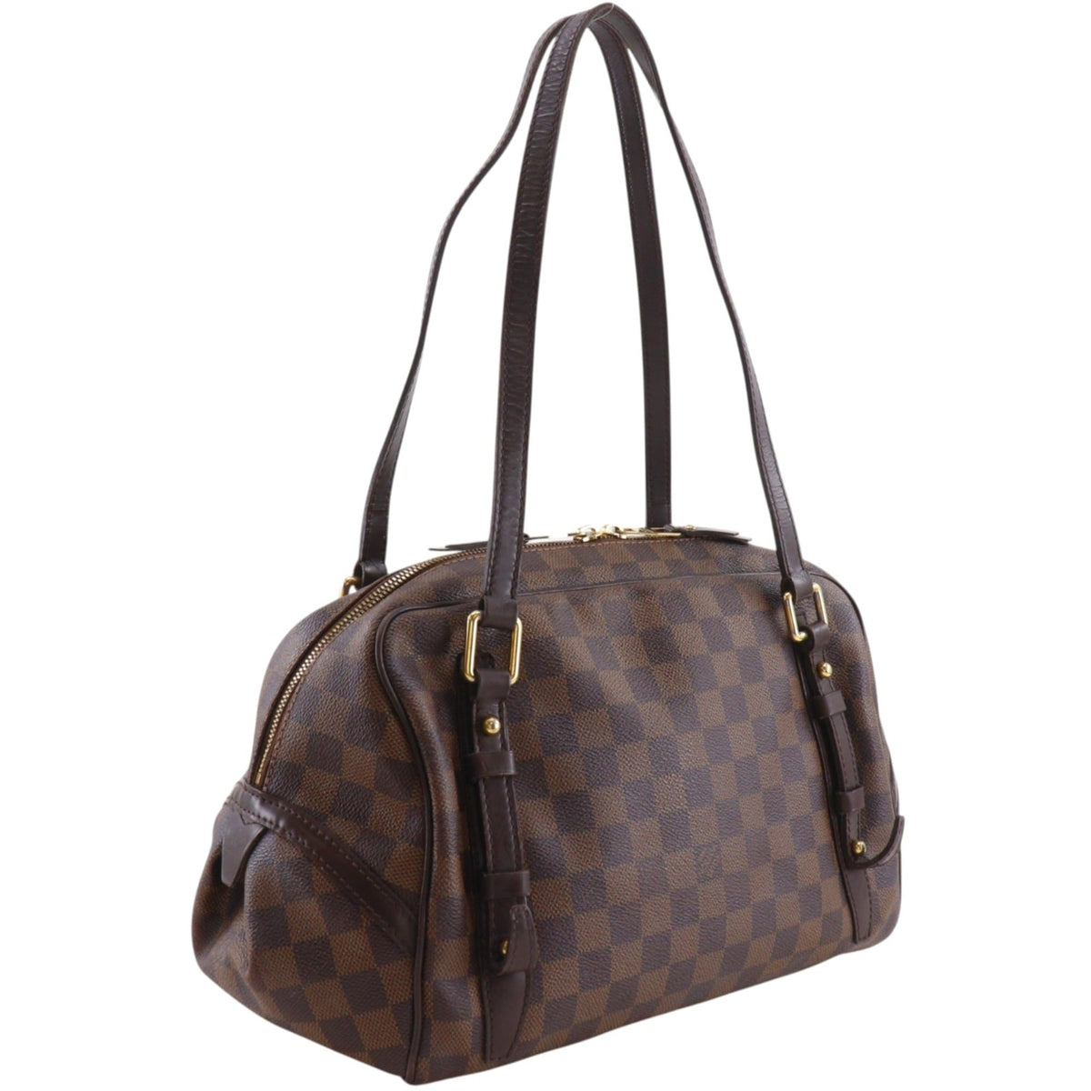 Louis Vuitton Damier Brown Damier Canvas Tote Bag (Pre-Owned)