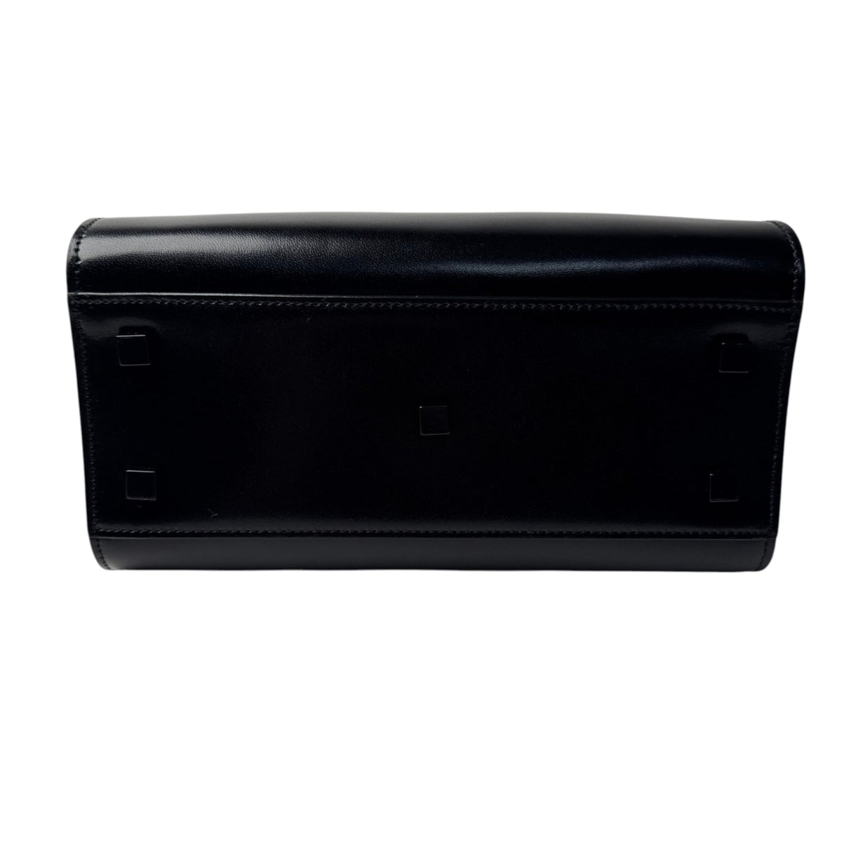 Saint Laurent Black Leather Handbag Shoulder Bag (Pre-Owned)