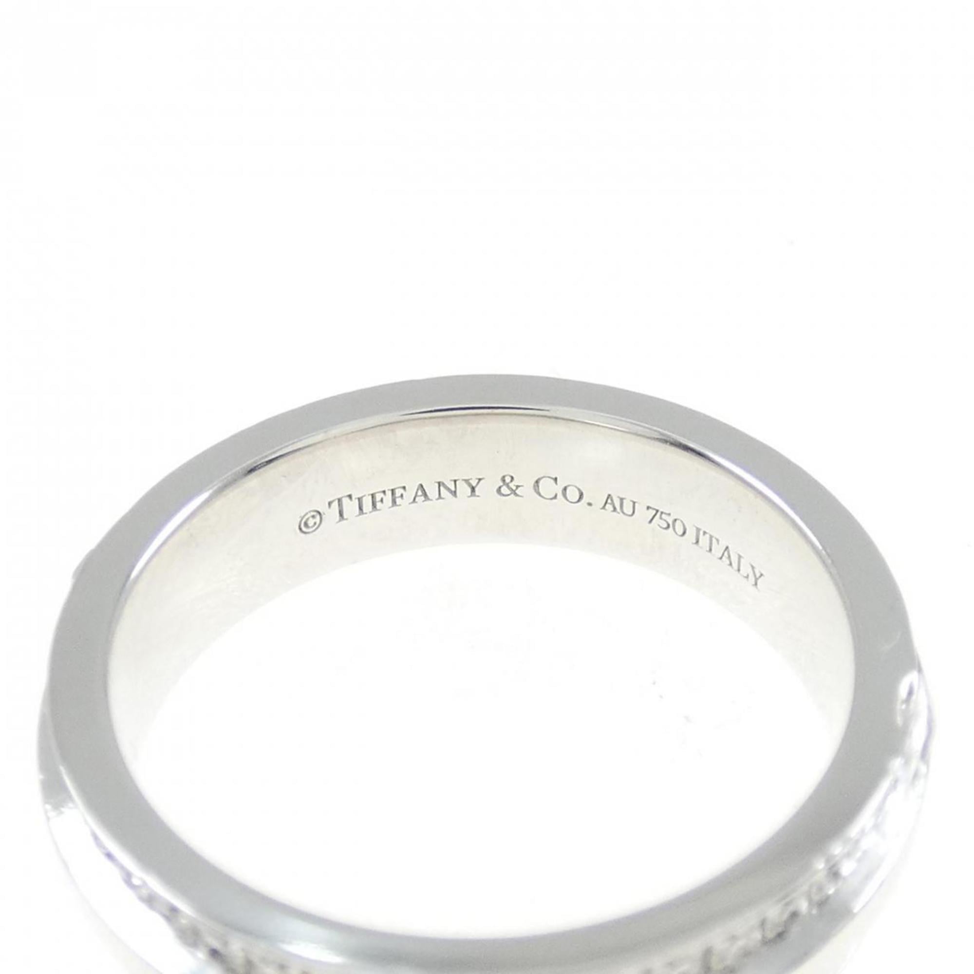 Tiffany White Gold (18K) Band Ring (Pre-Owned)