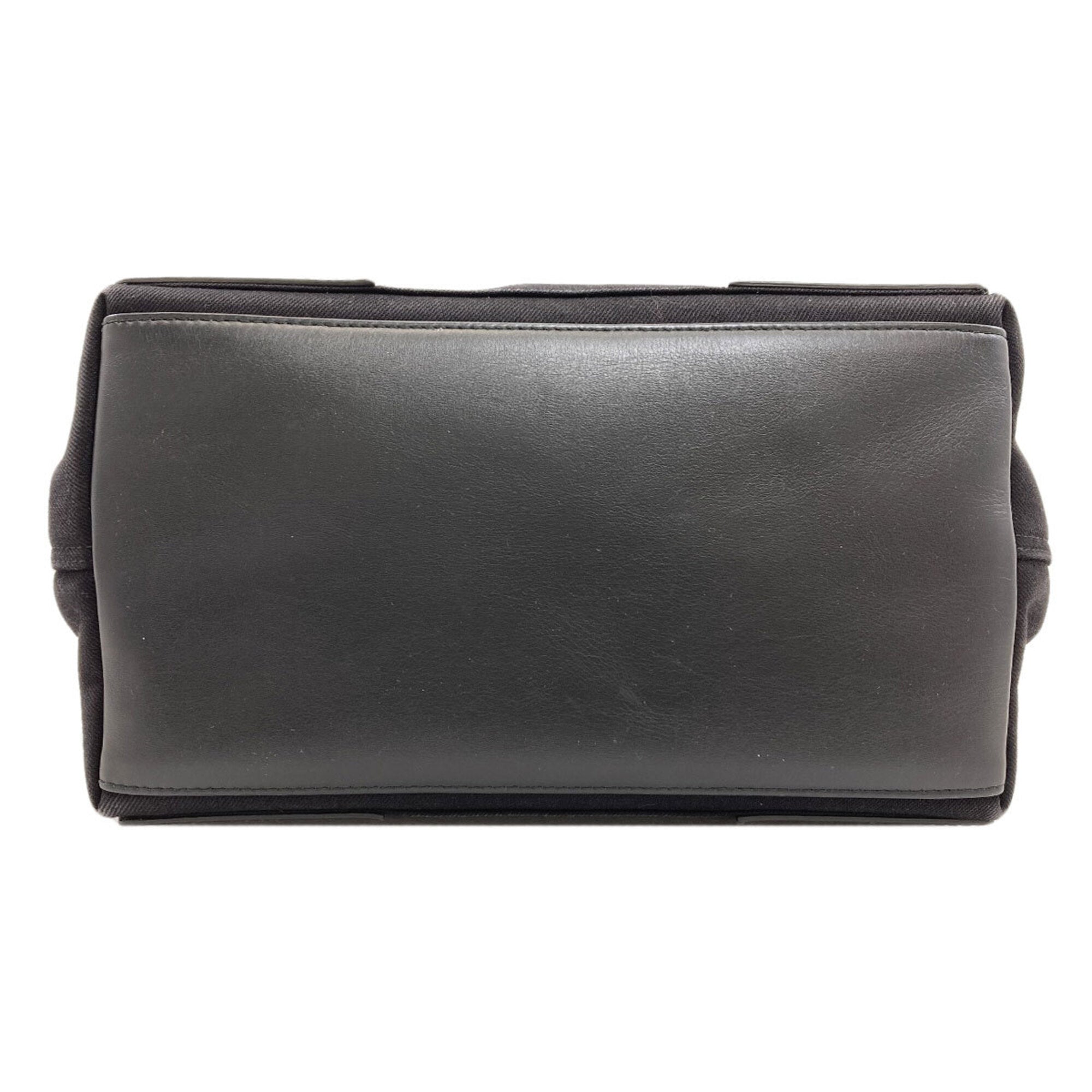 Balenciaga Black Canvas Handbag Pouch (Pre-Owned)
