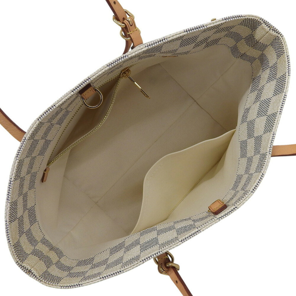 Louis Vuitton Damier Azur Pvc Tote Bag (Pre-Owned)