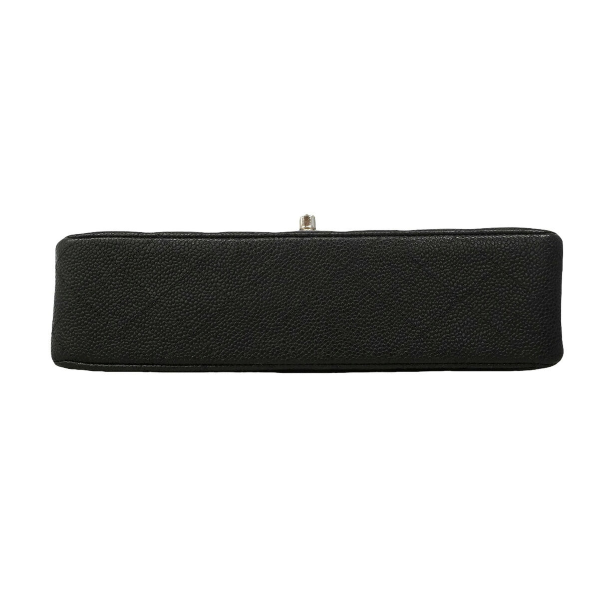 Chanel Black Grained Calfskin Shoulder Bag (Pre-Owned)