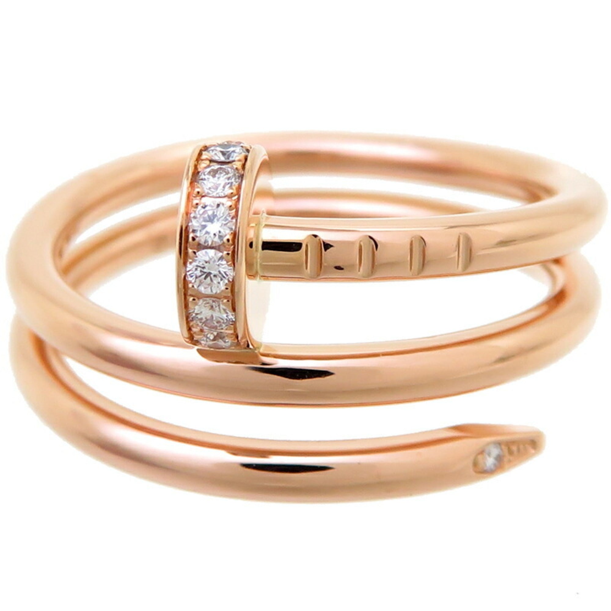 Cartier Juste Un Clou Pink Gold (18K) Band Ring (Pre-Owned)