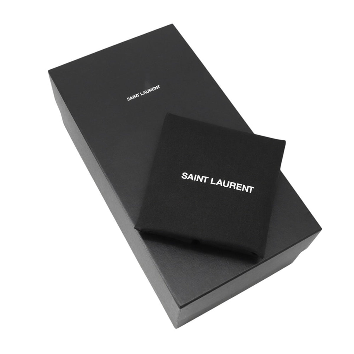 Yves Saint Laurent Brown Pvc Leather Clutch Bag (Pre-Owned)