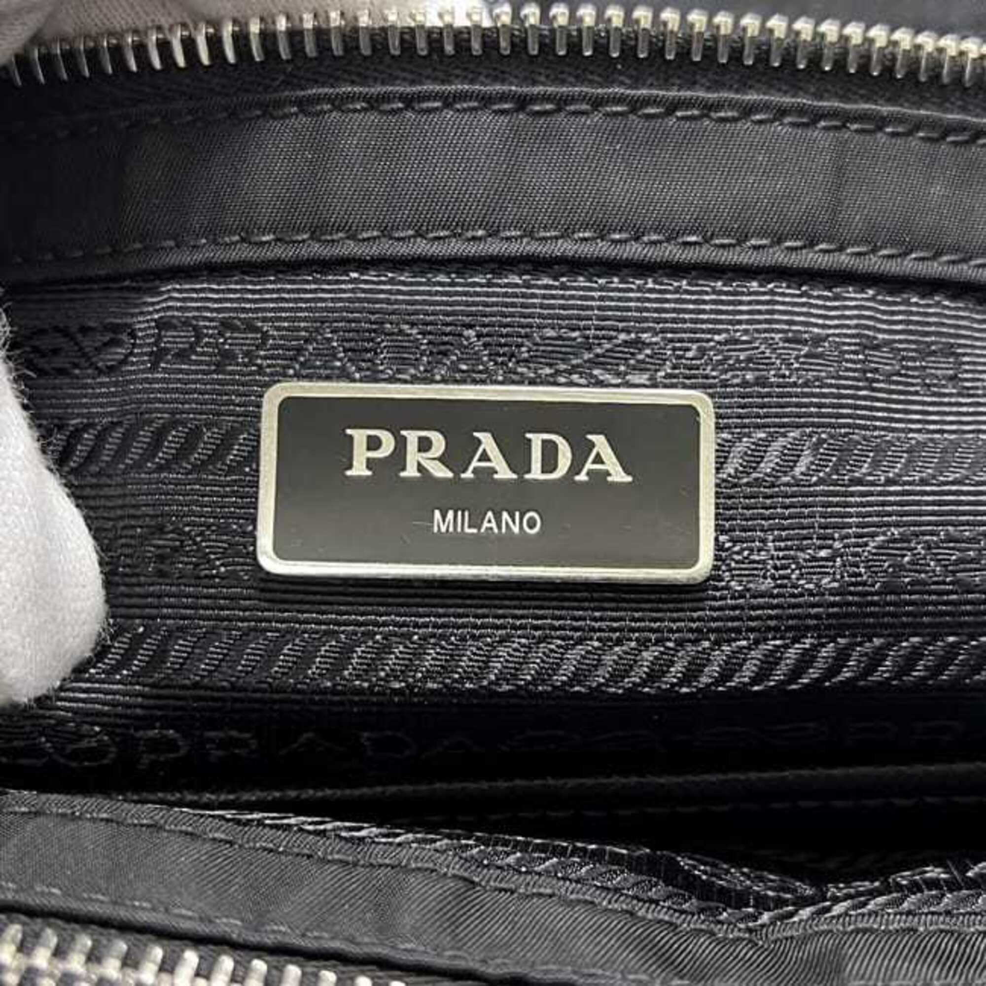 Prada Black Nero Nylon Tote Bag (Pre-Owned)