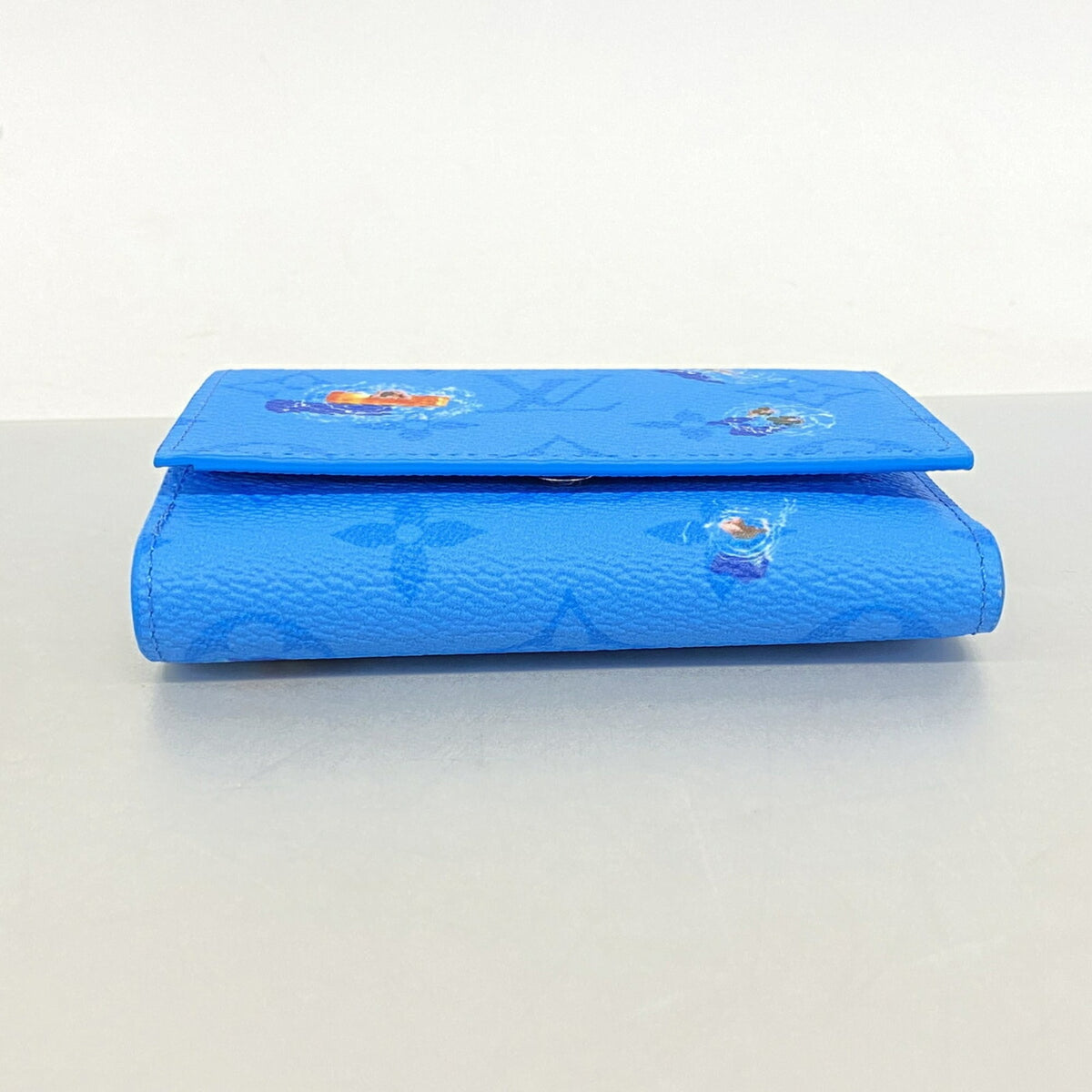 Louis Vuitton Blue Wallet (Tri-Fold) (Pre-Owned)
